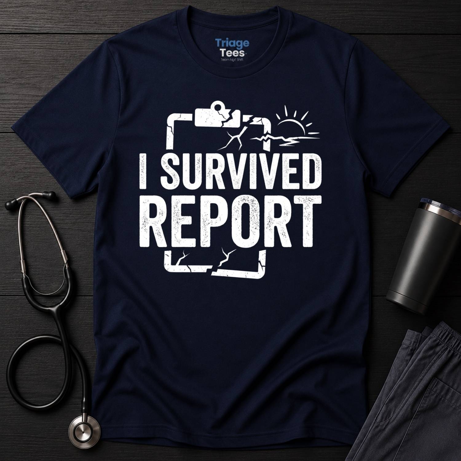 Survived Report T-Shirt