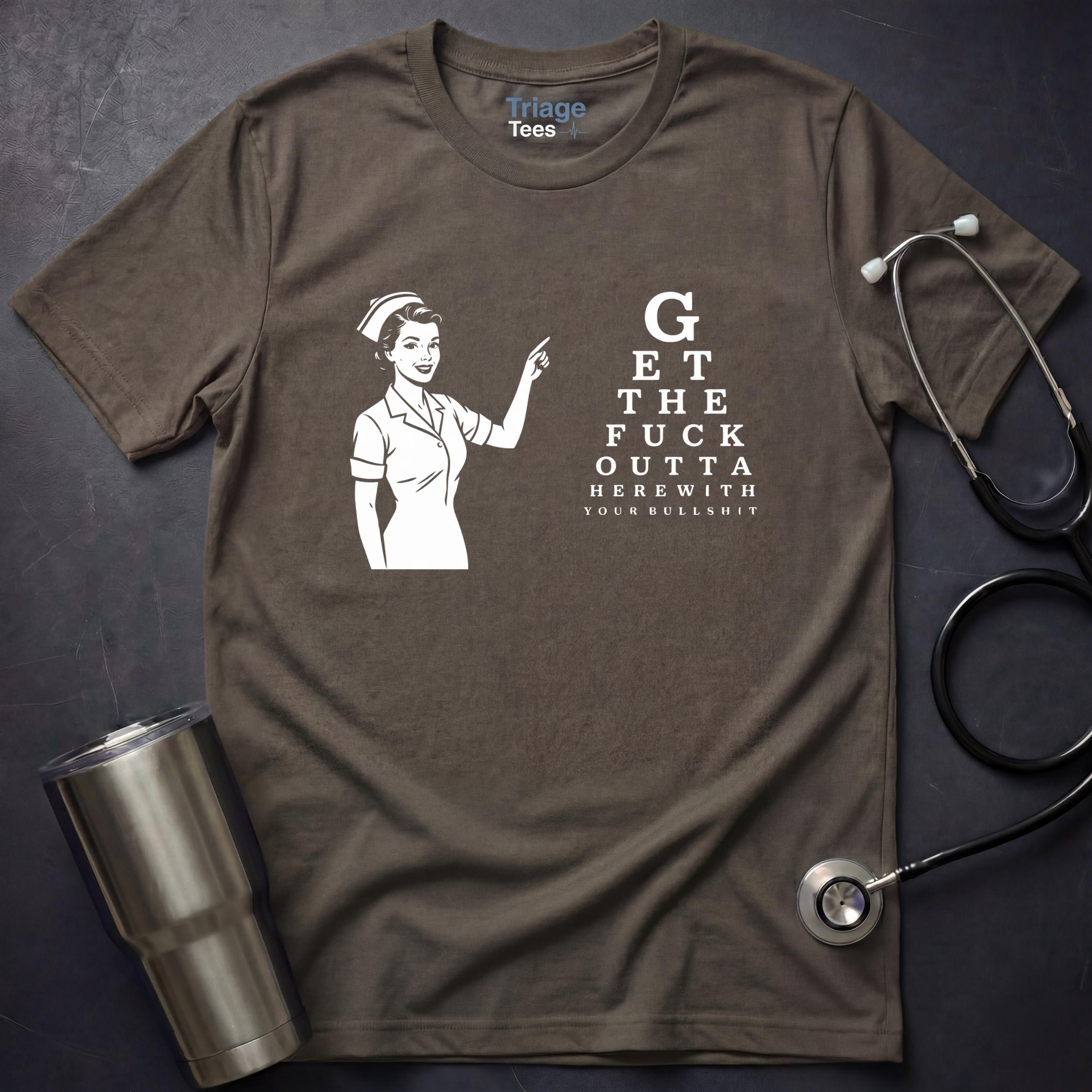 Eye Chart Nurse T-Shirt