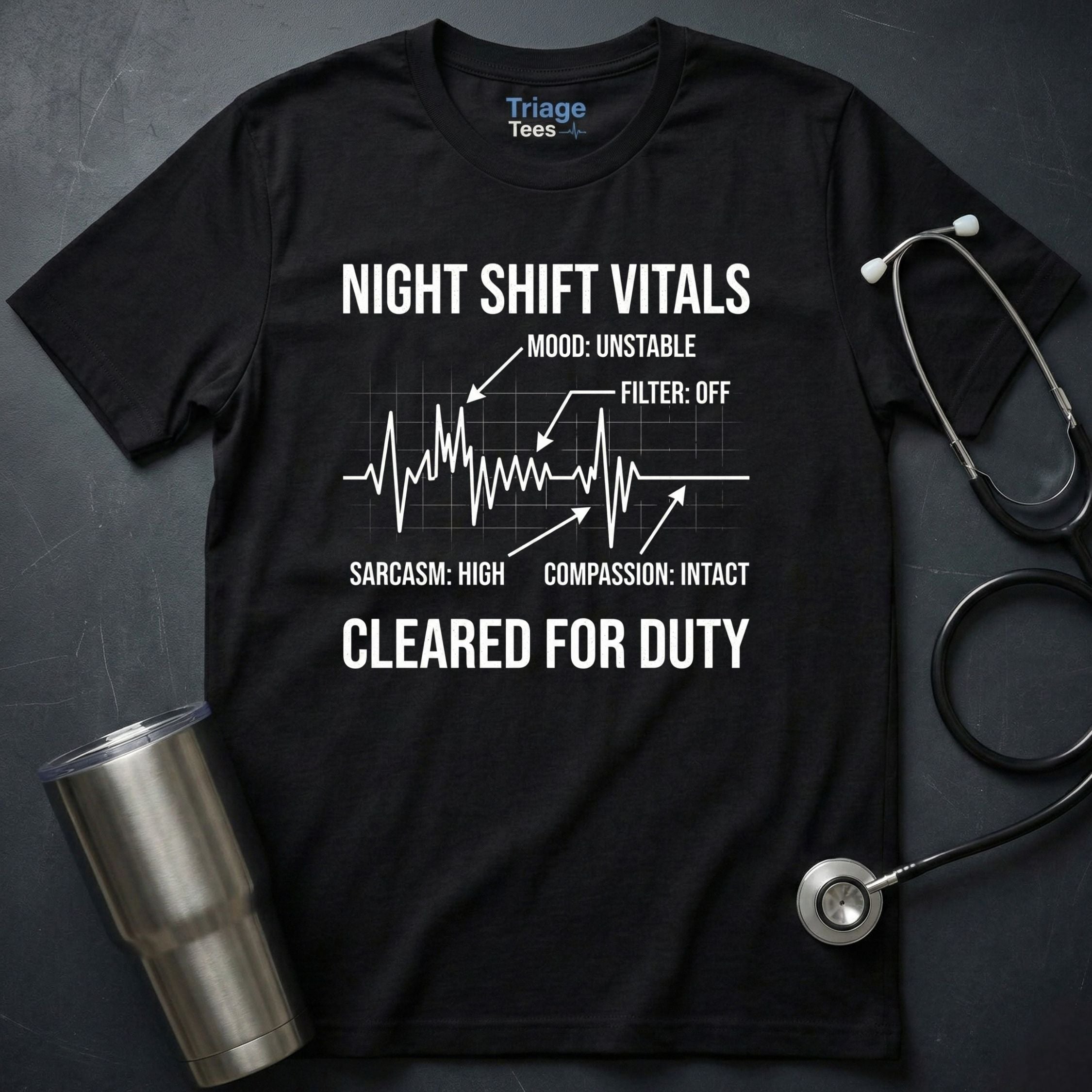 Night Shift Vitals T-Shirt
