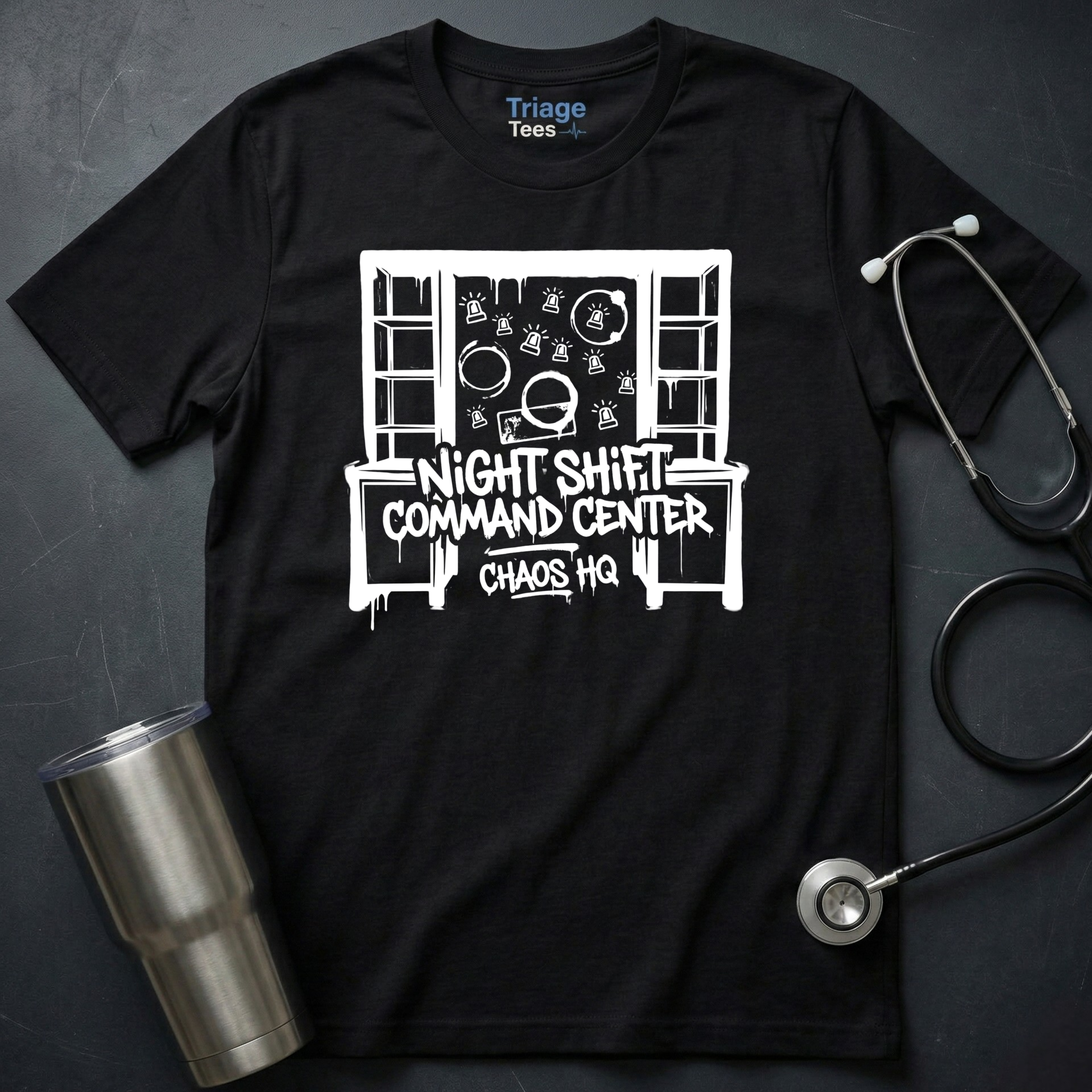 Chaos HQ Nurse T-Shirt