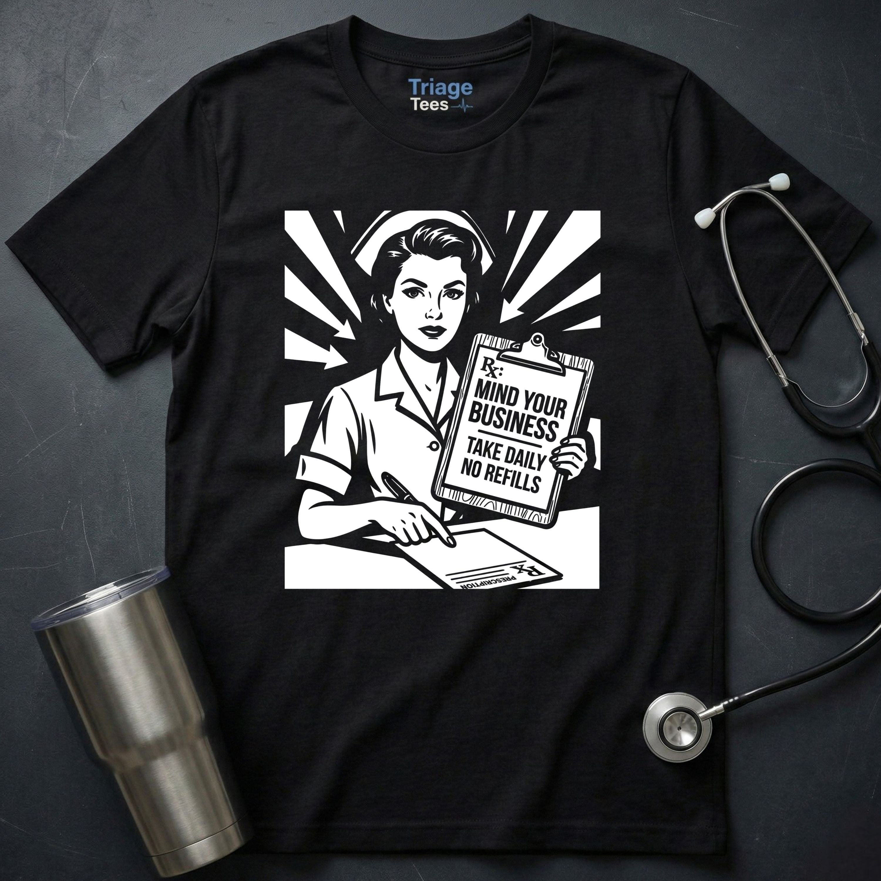 Mind Your Business Clipboard T-Shirt T-Shirt