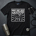 Night Shift Deer T-Shirt