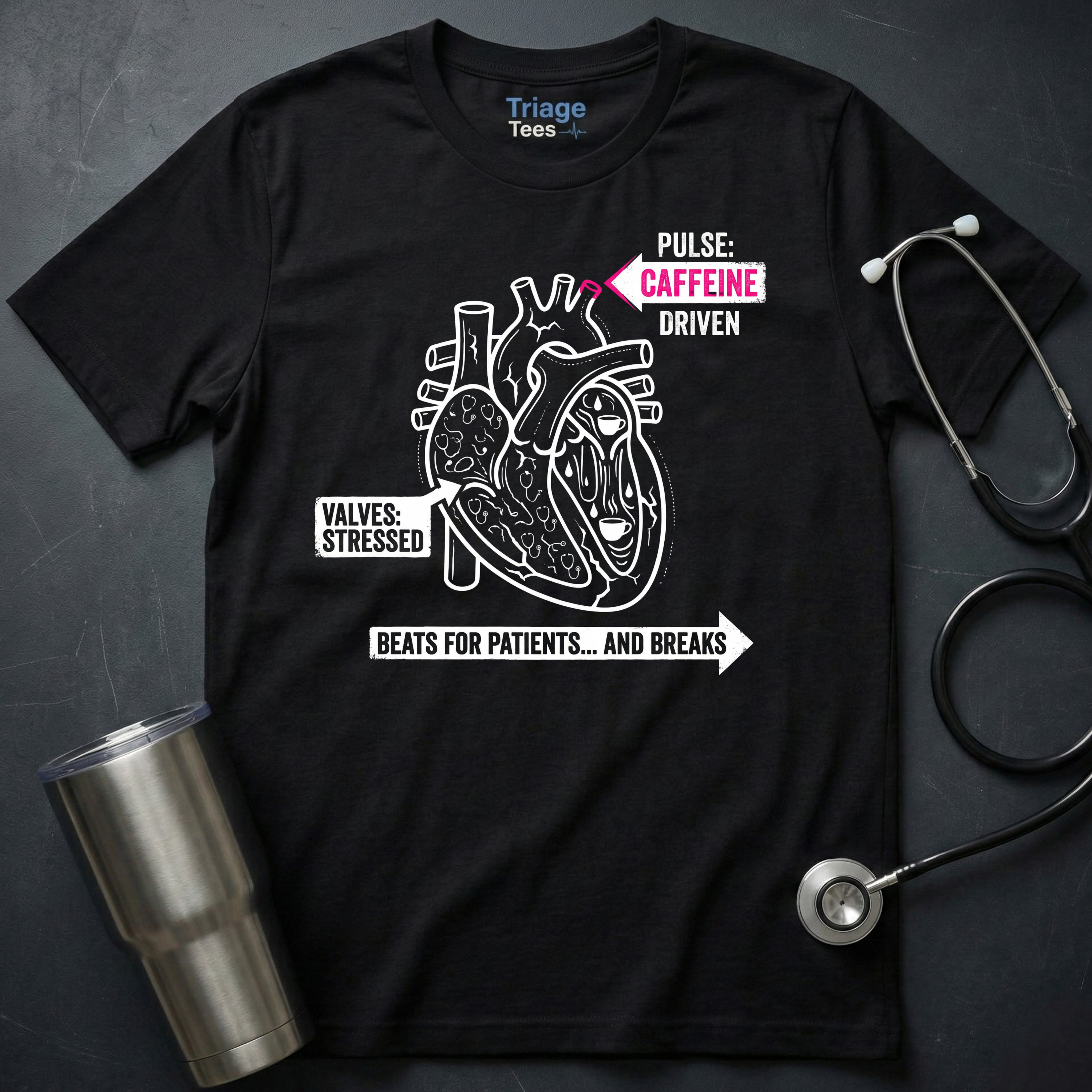 Caffeine Driven Nurse T-Shirt