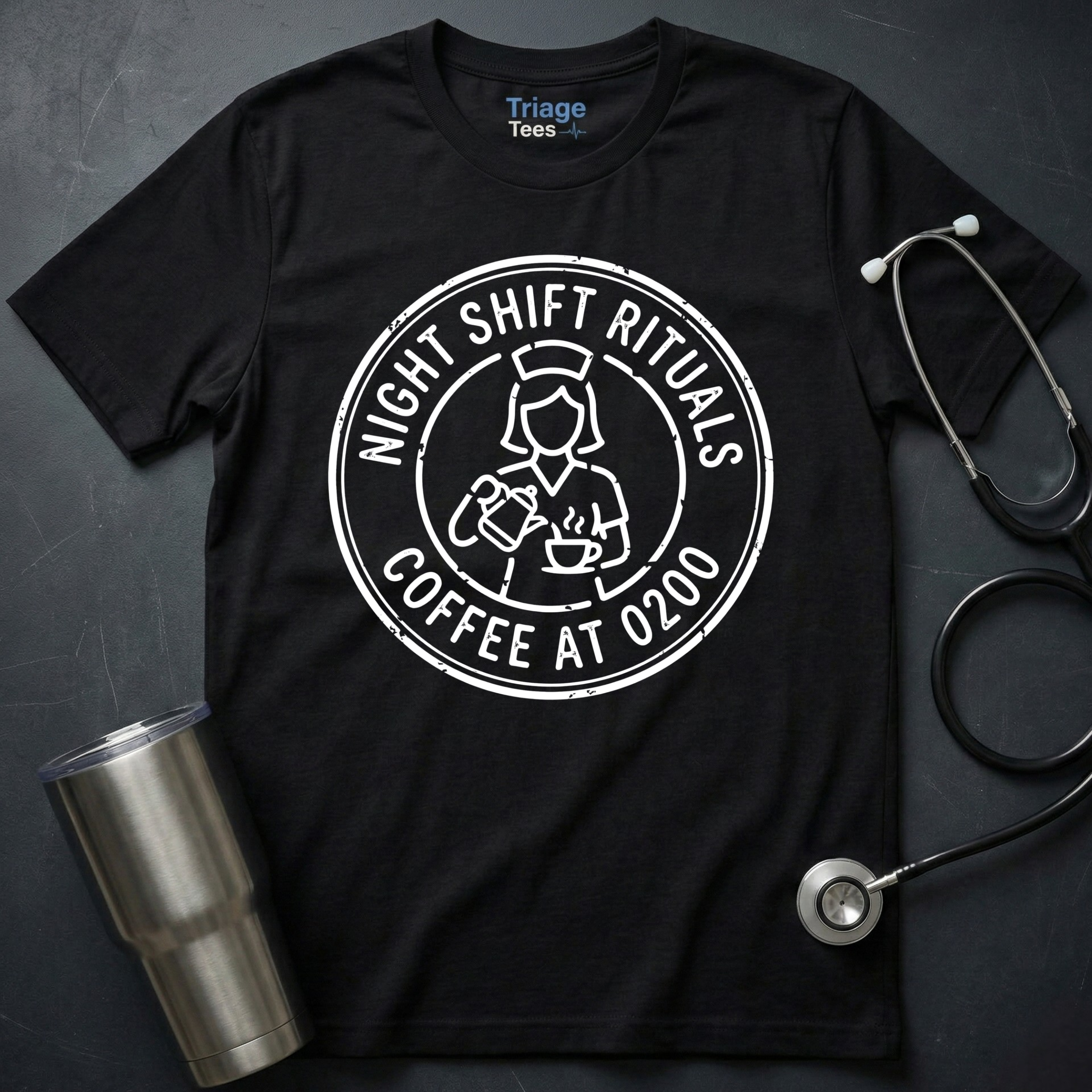 Coffee 0200 Nurse T-Shirt