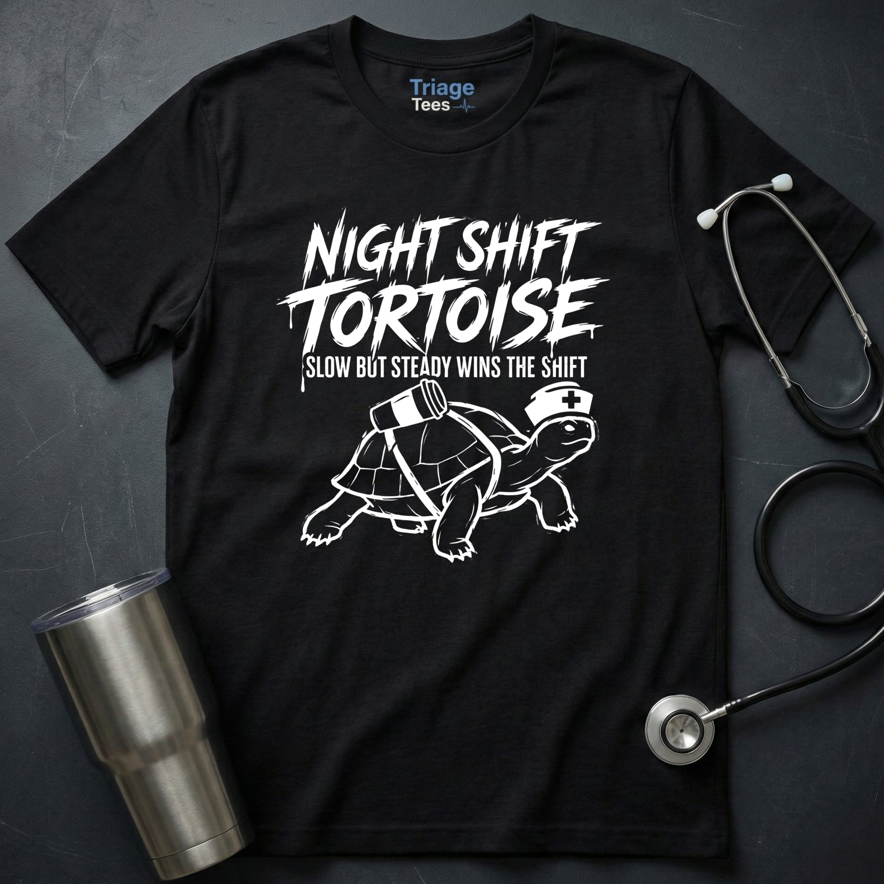 Tortoise Shift Nurse T-Shirt