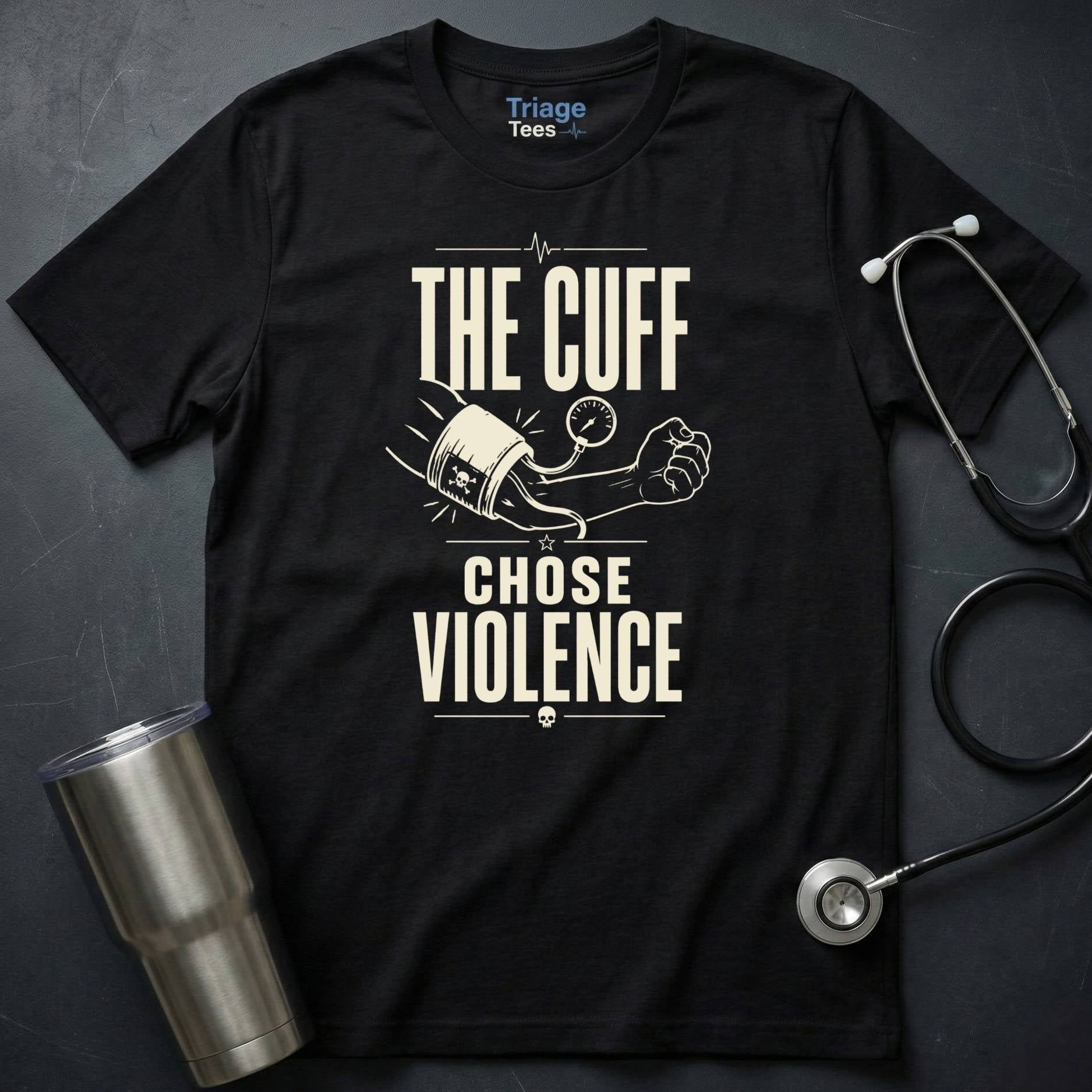 Cuff Nurse T Shirt