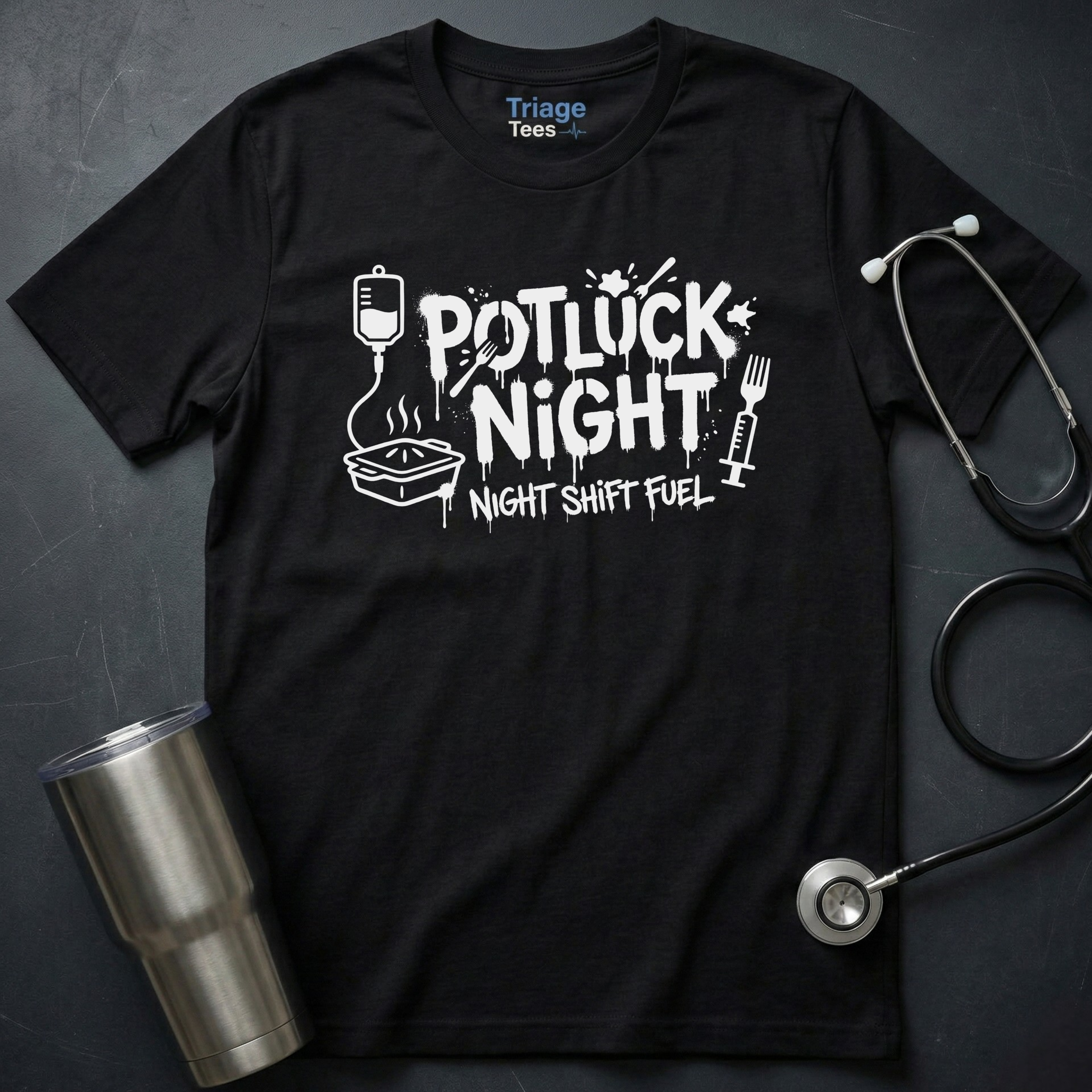 Potluck Night Nurse T-Shirt
