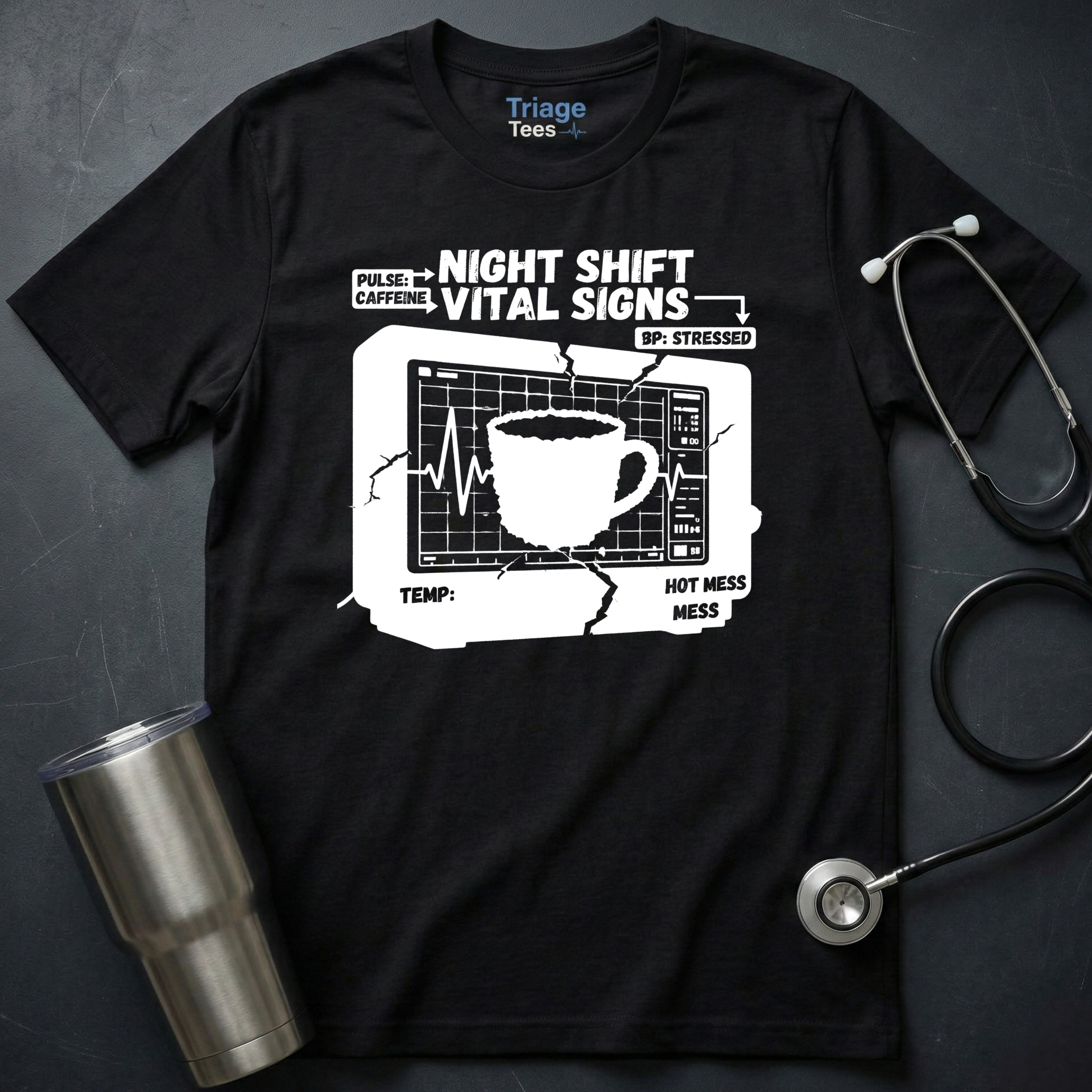 Vital Signs Nurse T-Shirt