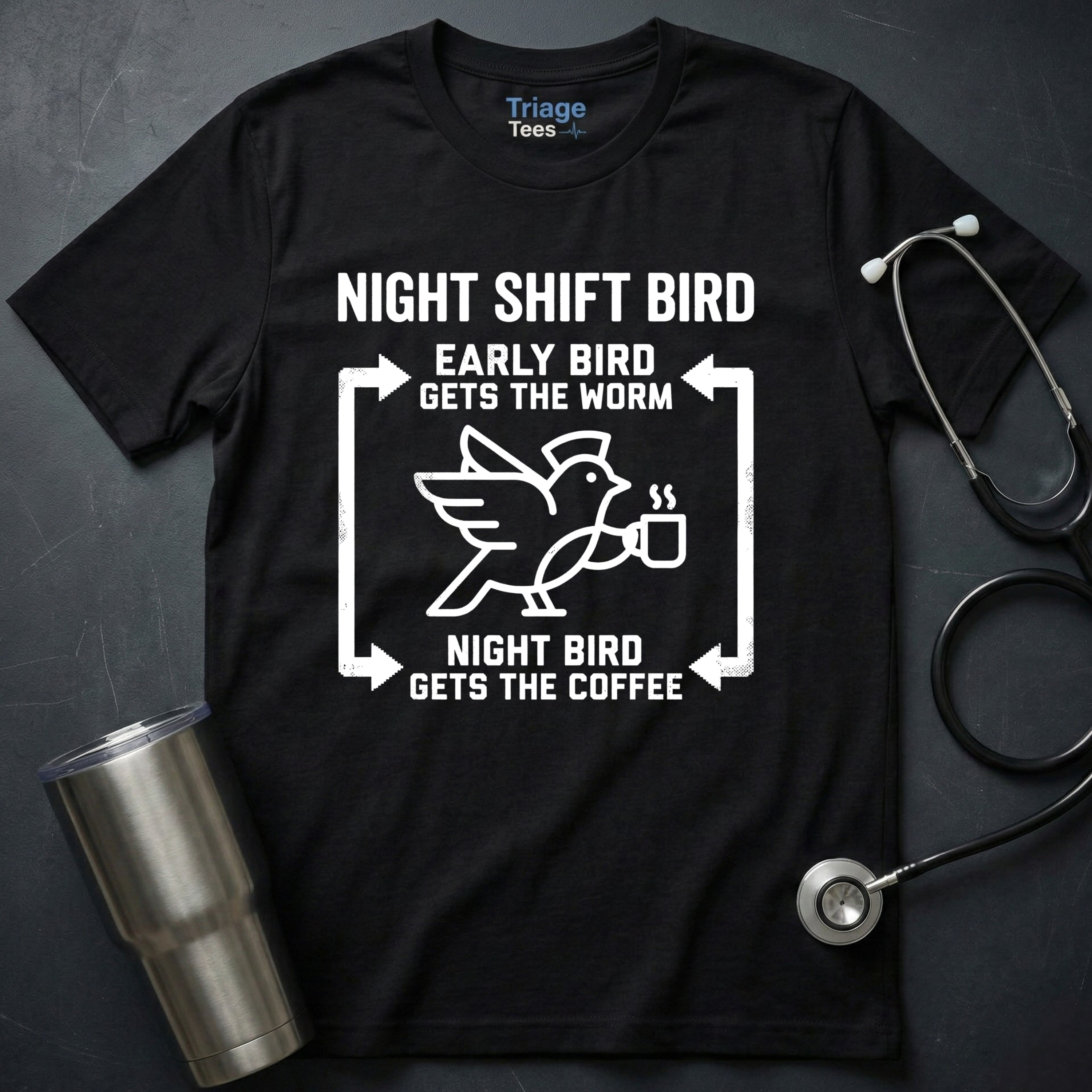Night Bird Graphic Tee