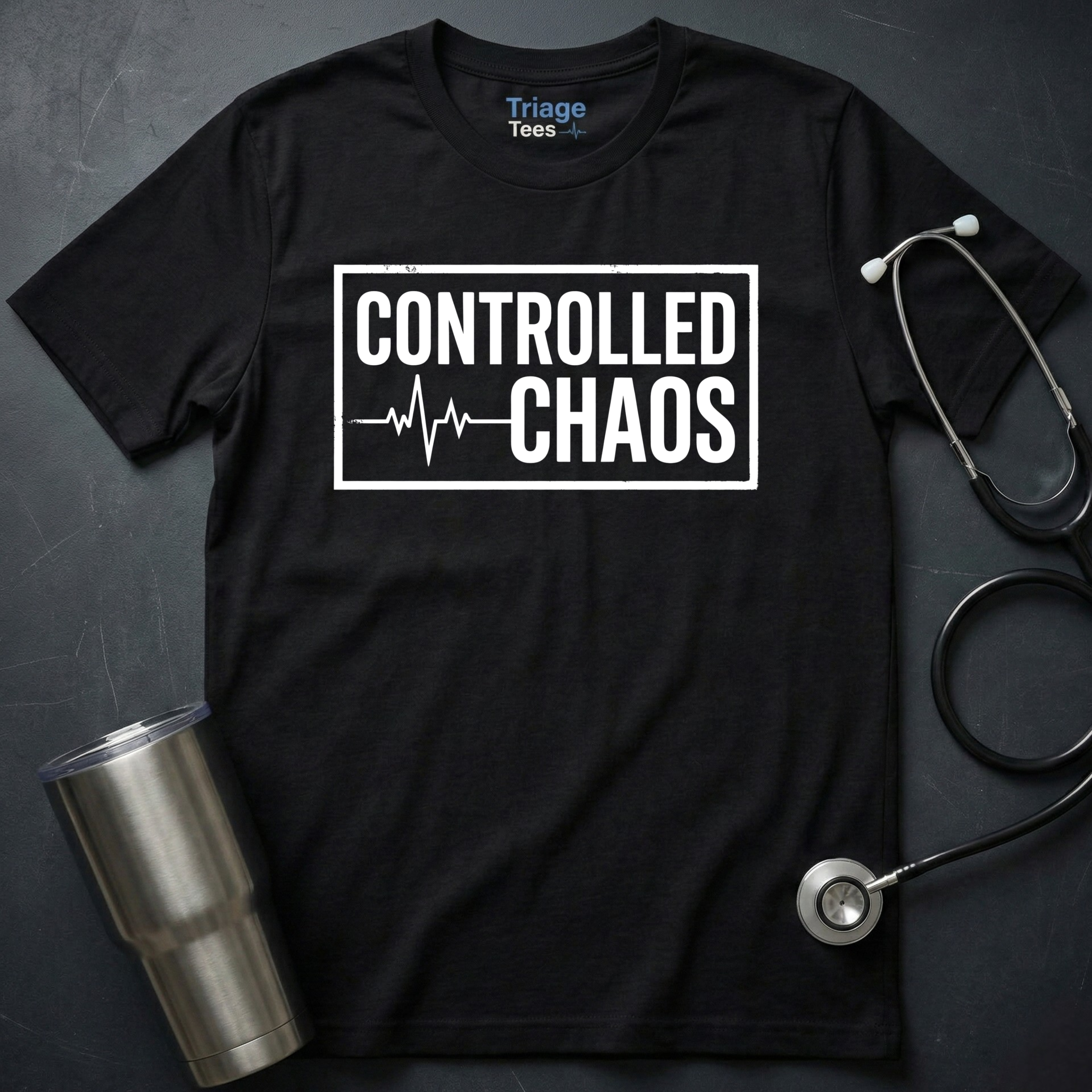 Controlled Chaos Nurse Shirt