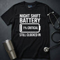 Night Shift Battery T-Shirt