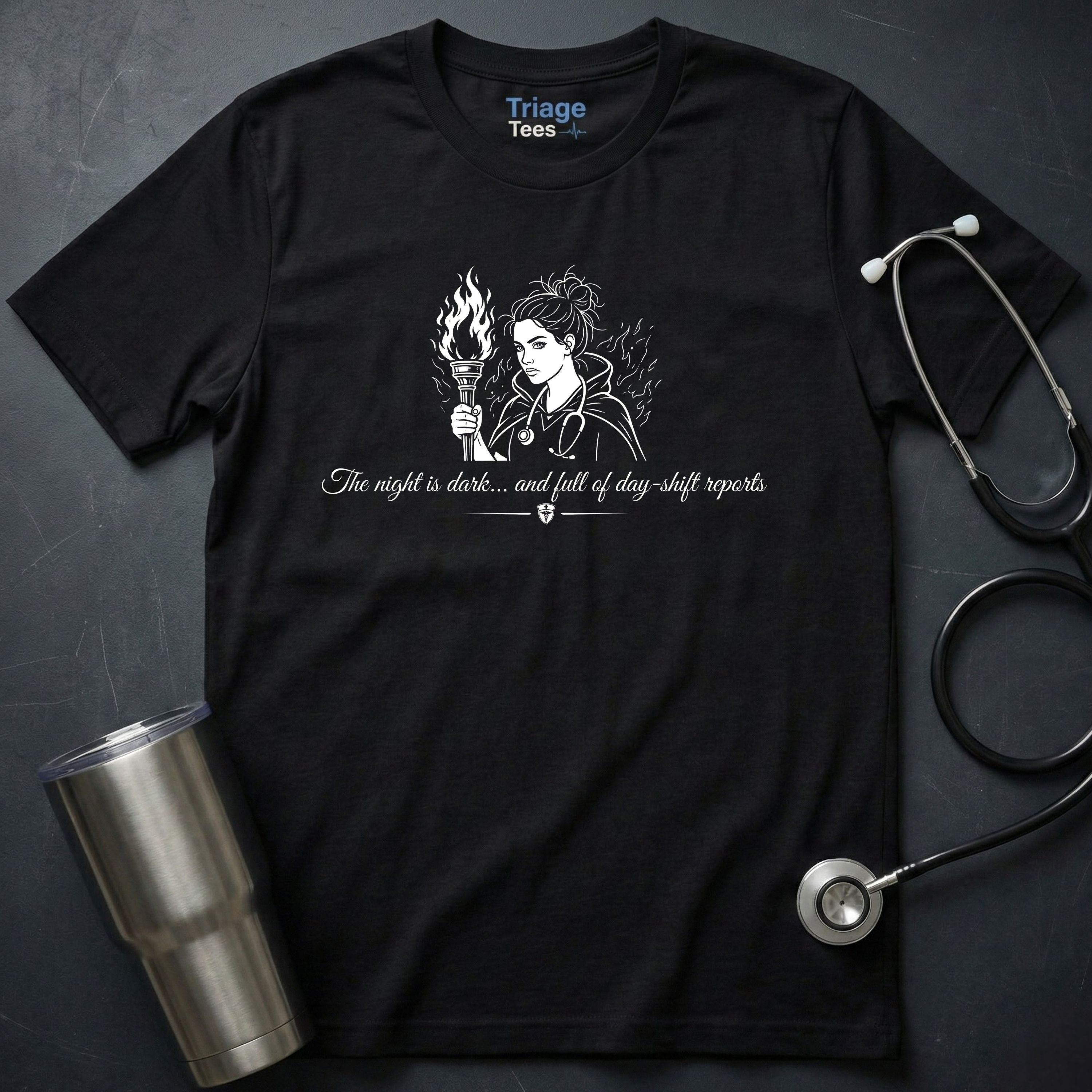 The Night Is Dark T-Shirt