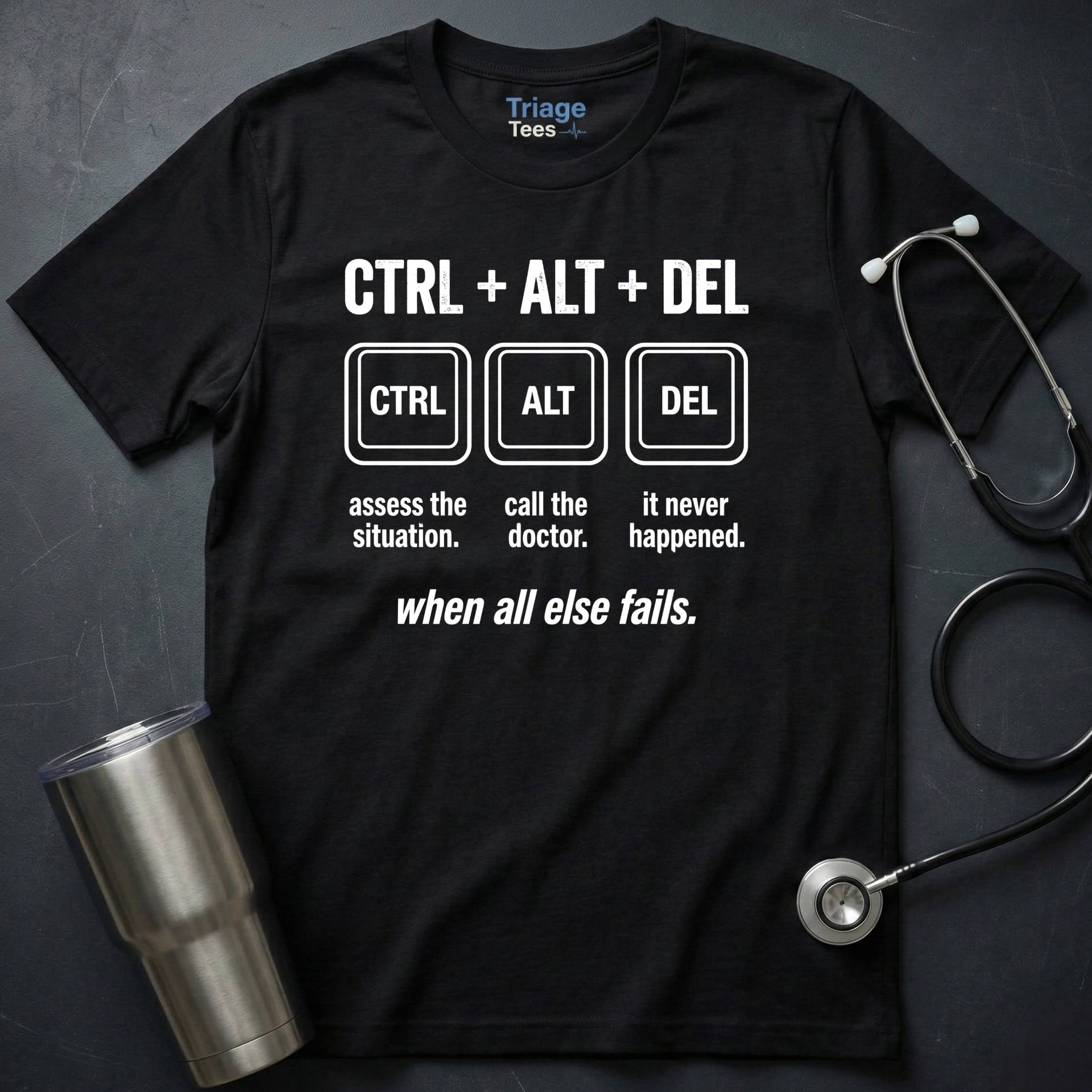 CTRL/ALT/DEL T-SHIRT