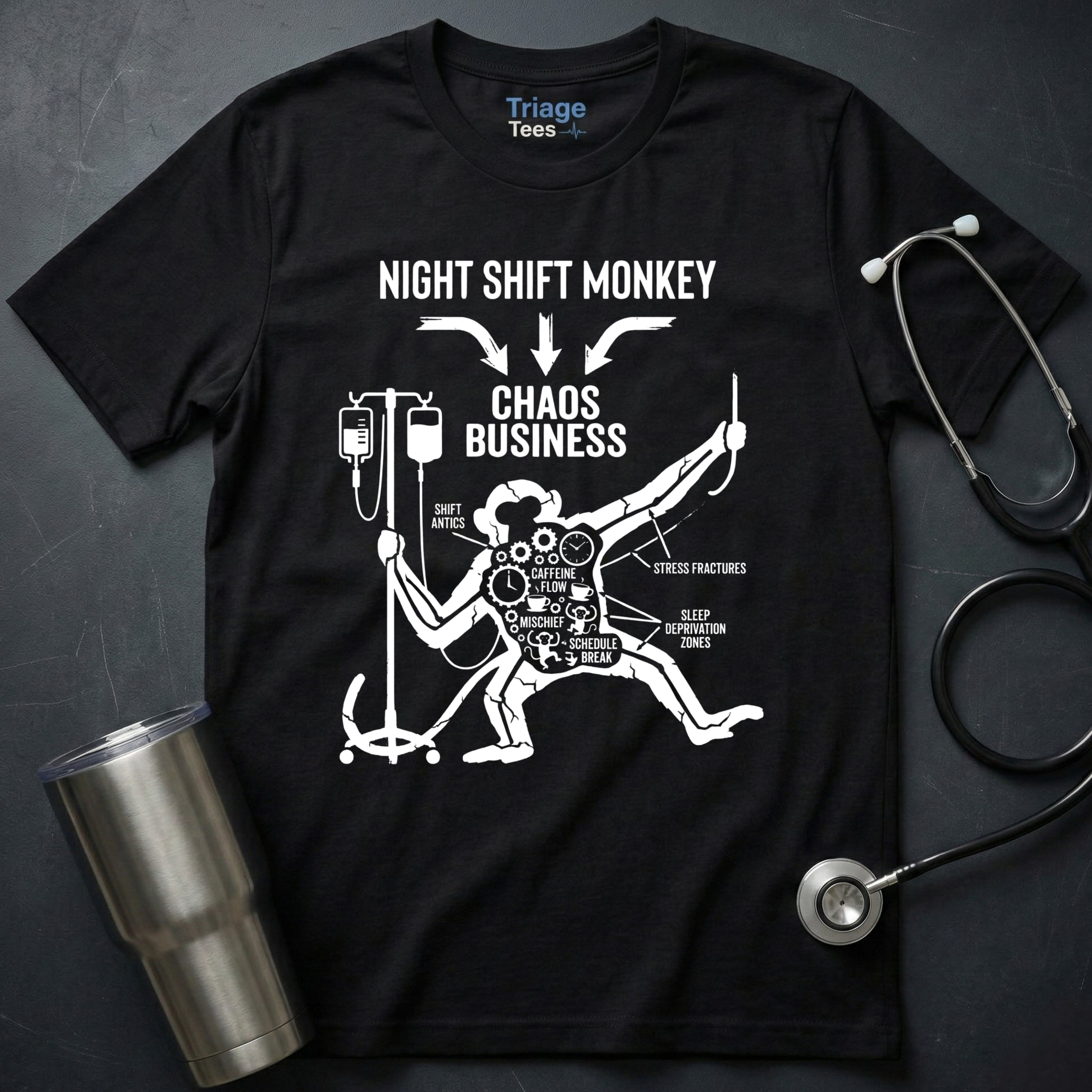 Monkey Nurse T-Shirt