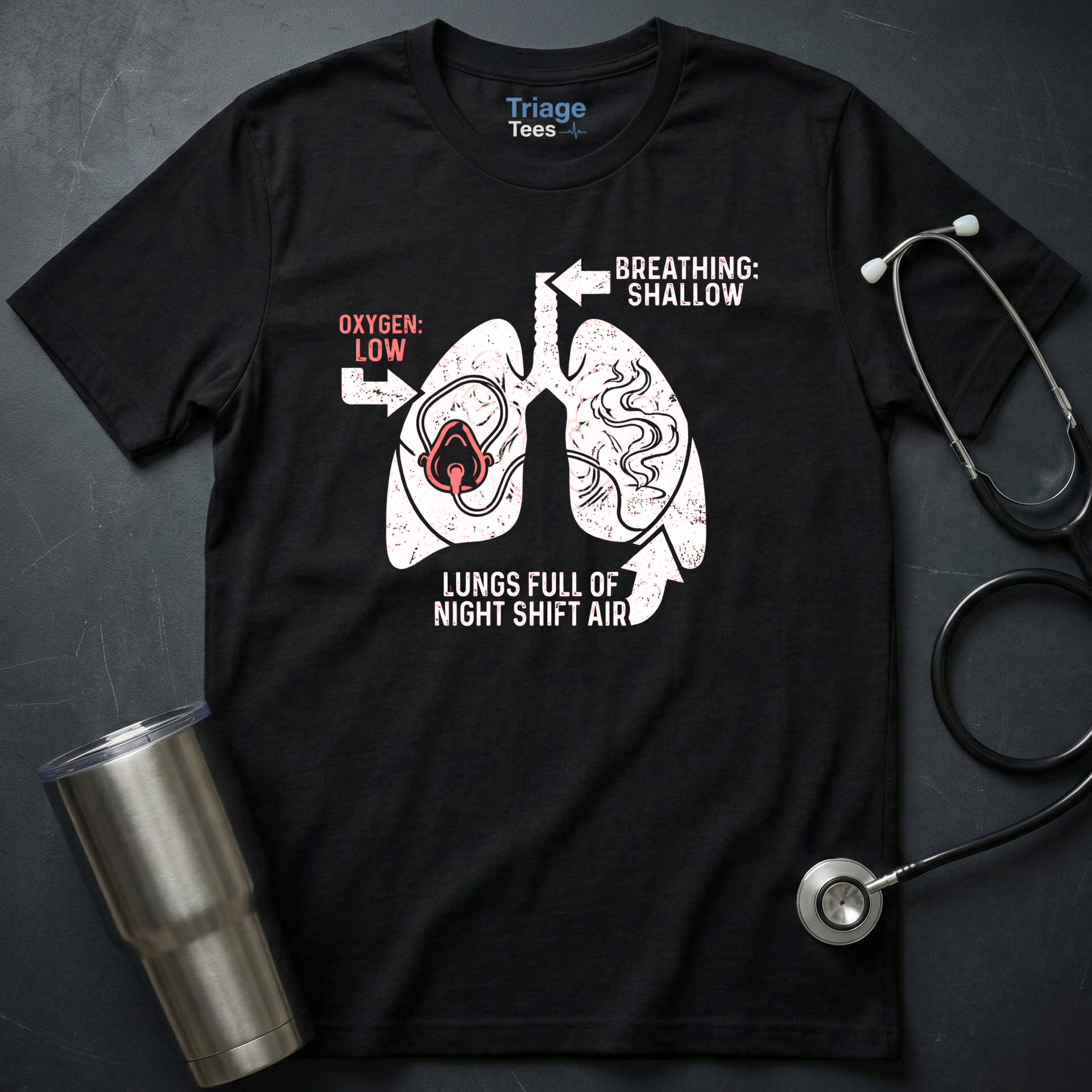 Lungs Full Graphic Tee