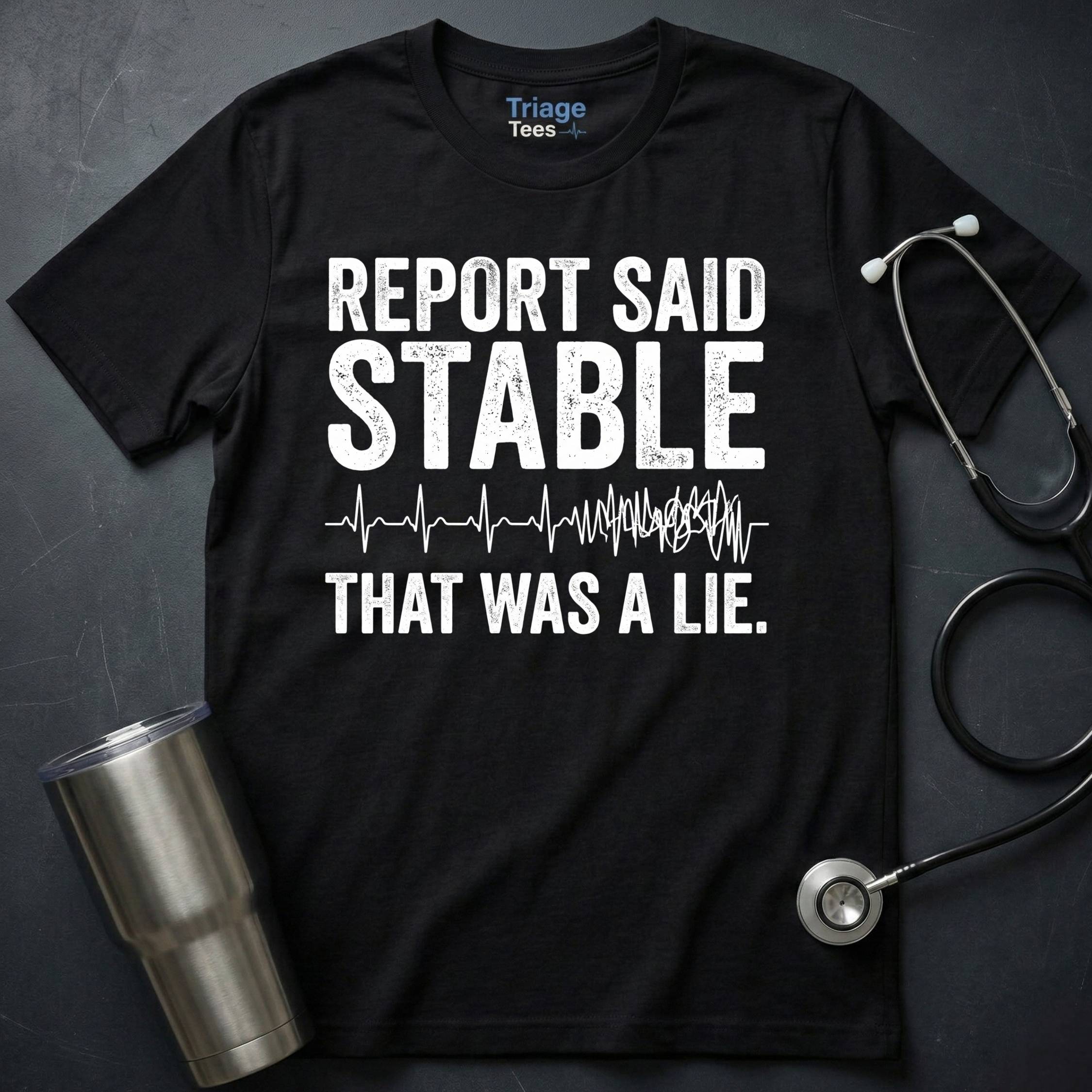 Stable Report Was A Lie T-Shirt