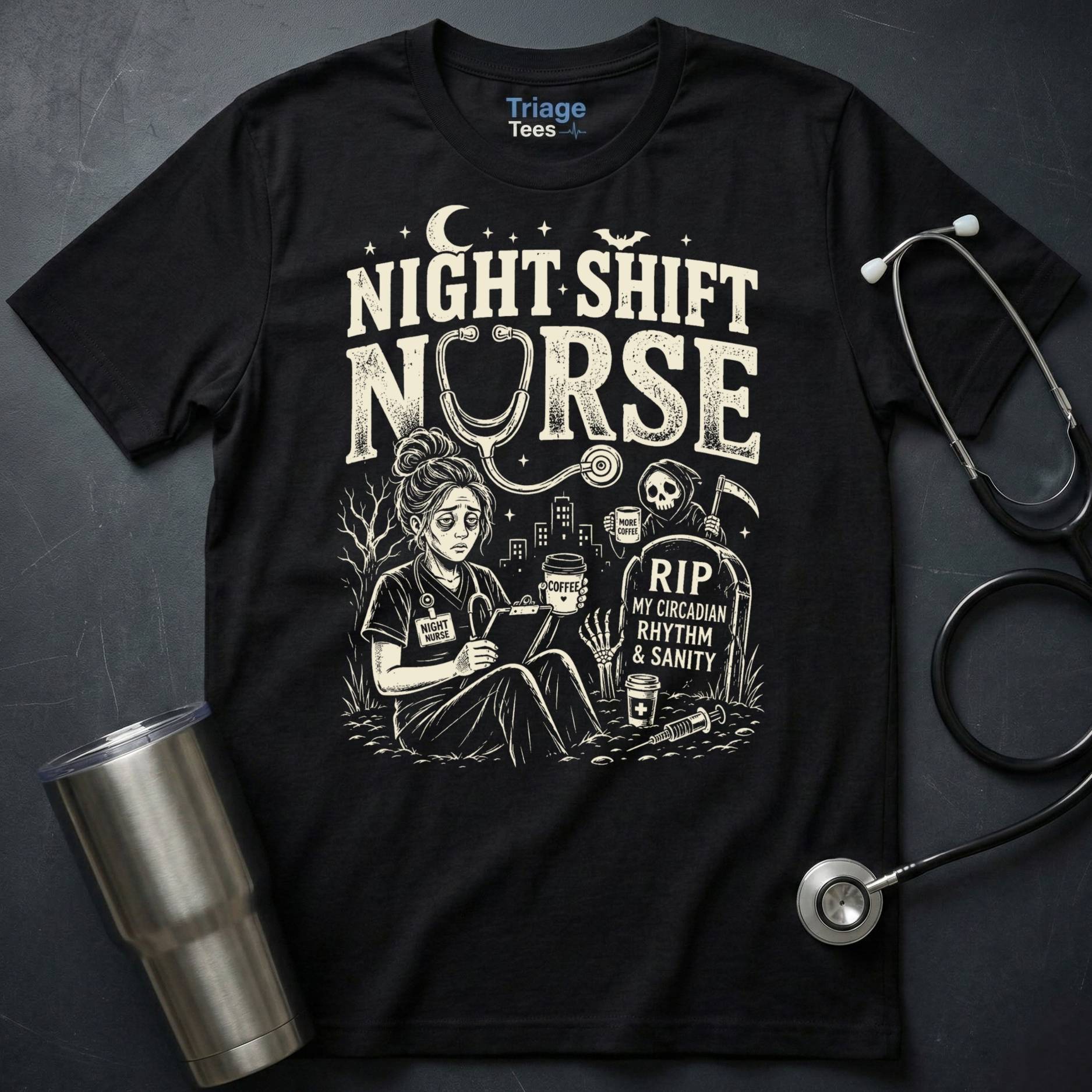 Dark Humor Nurse T Shirt