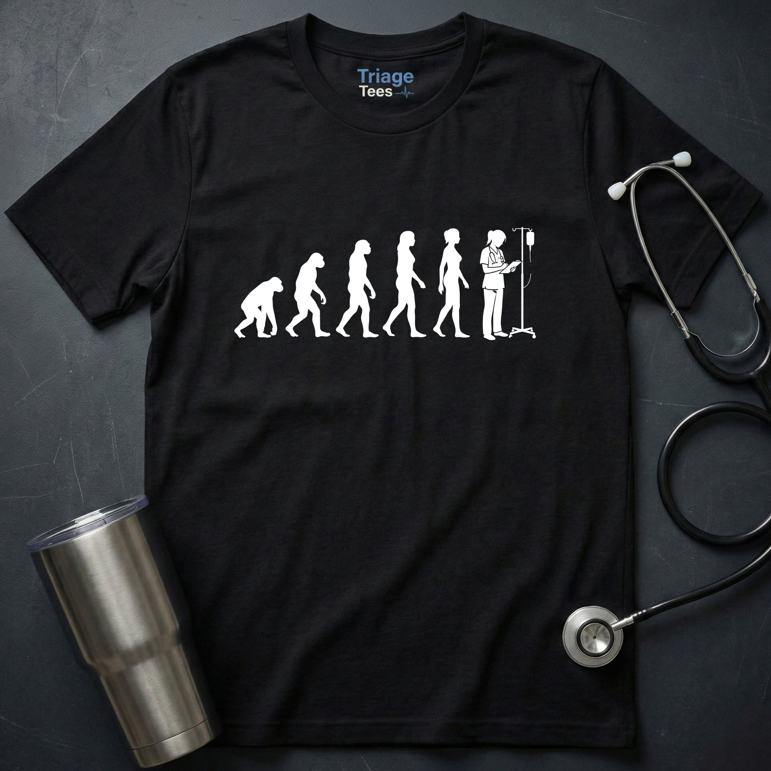 Evolution to Nurse T-Shirt