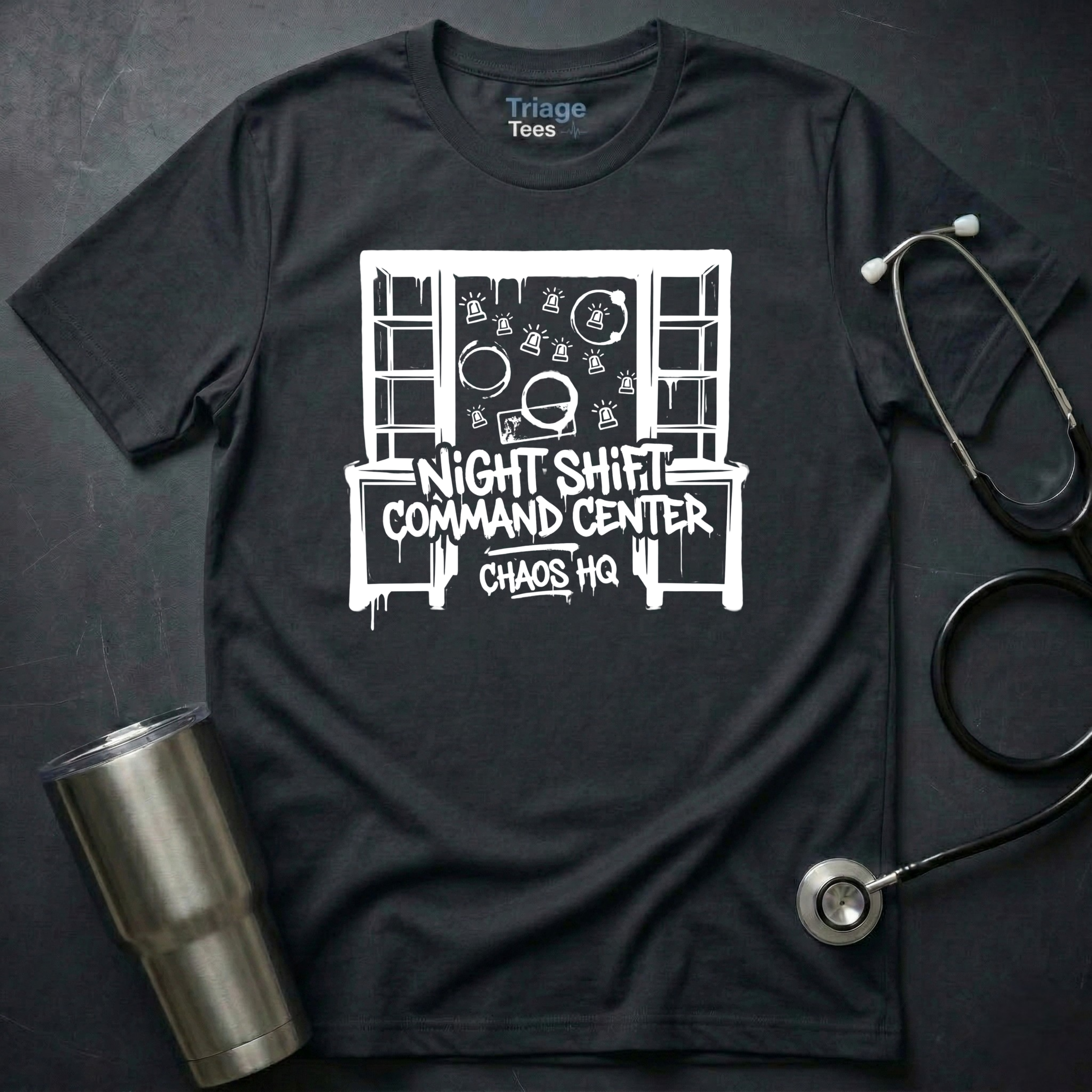 Chaos HQ Nurse T-Shirt