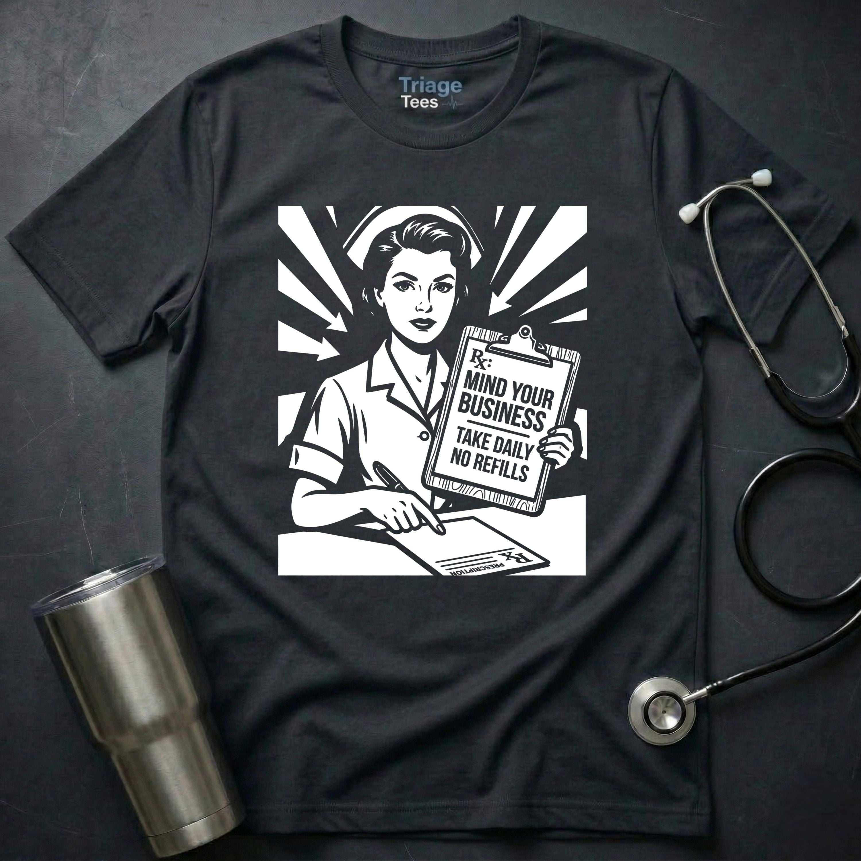 Mind Your Business Clipboard T-Shirt T-Shirt
