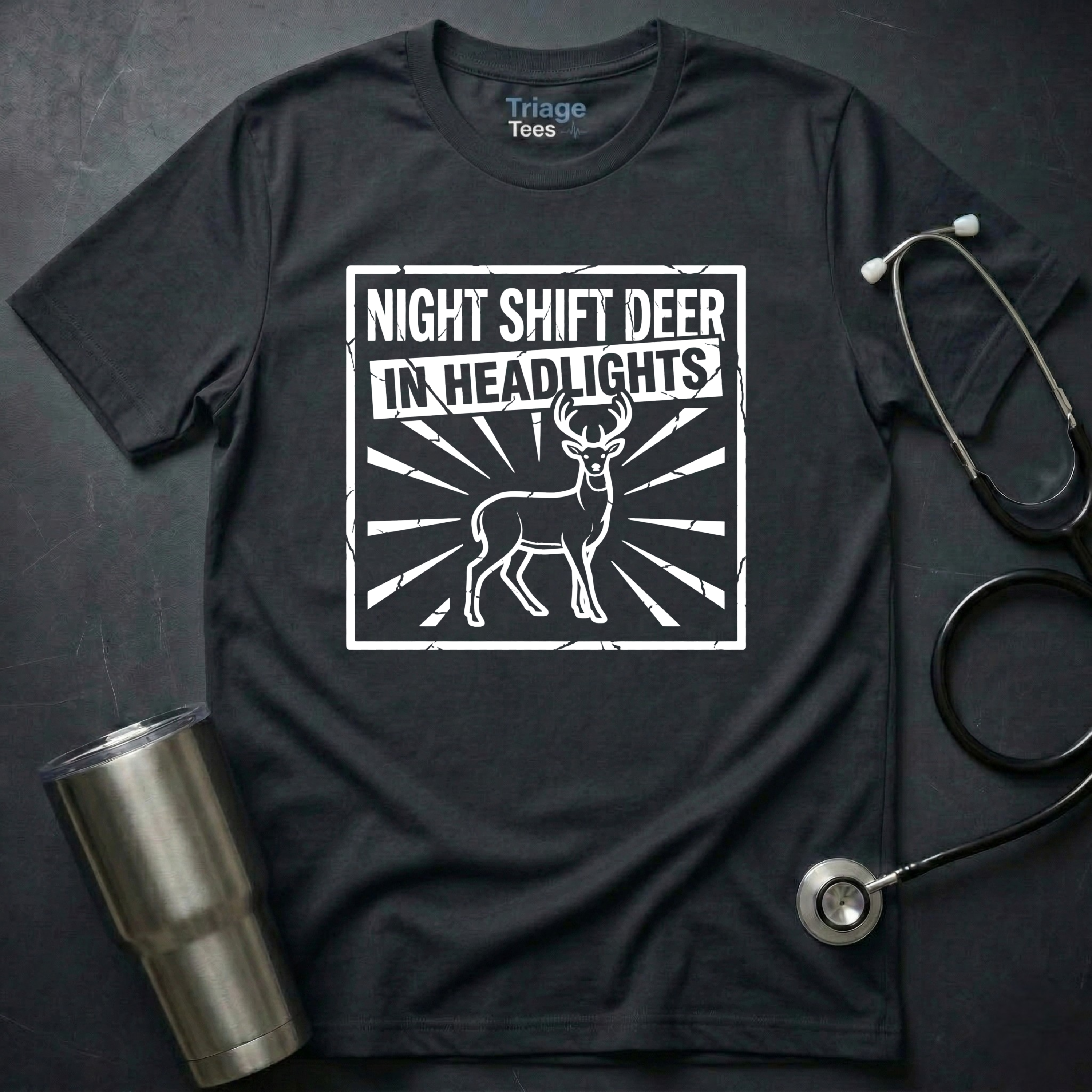 Night Shift Deer T-Shirt