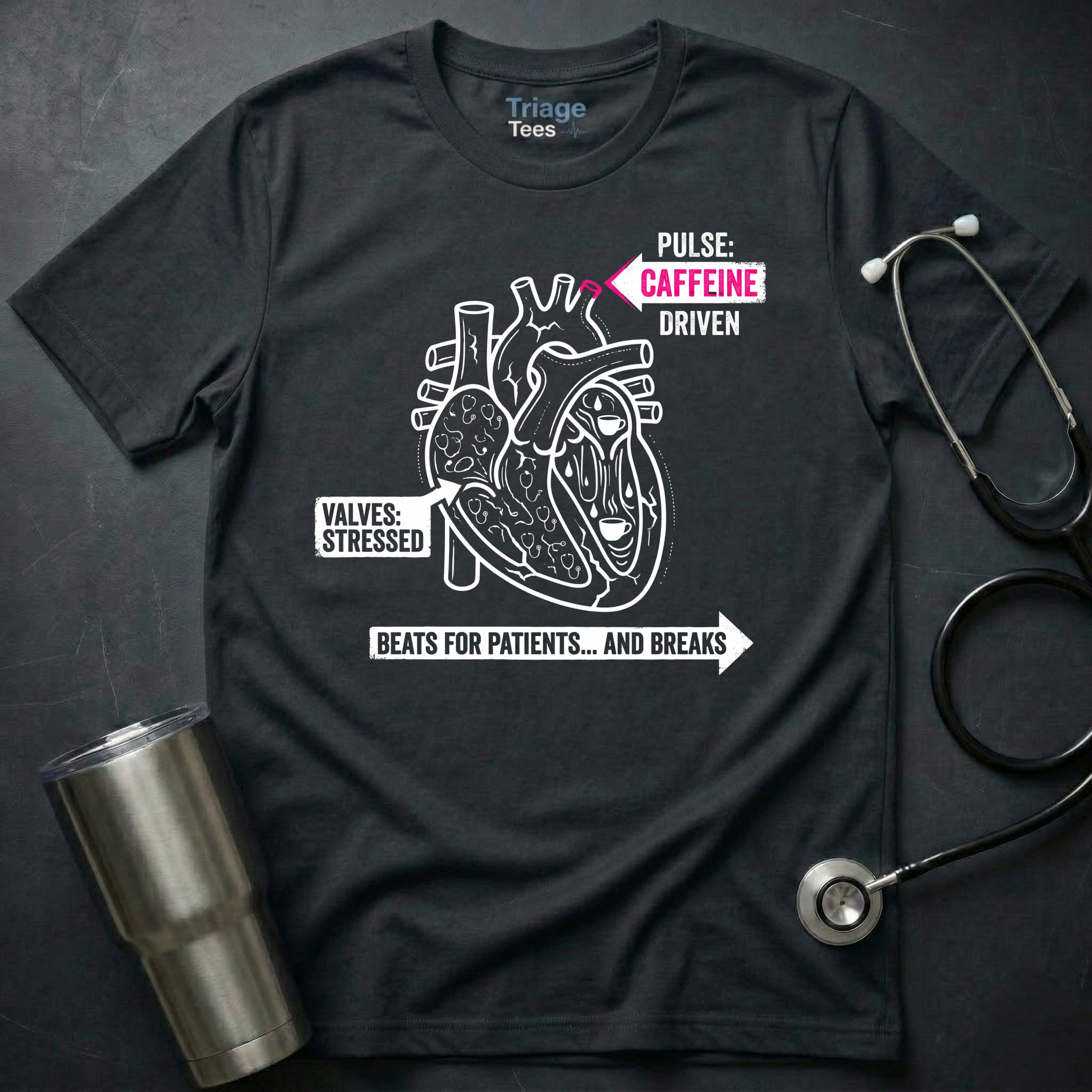 Caffeine Driven Nurse T-Shirt