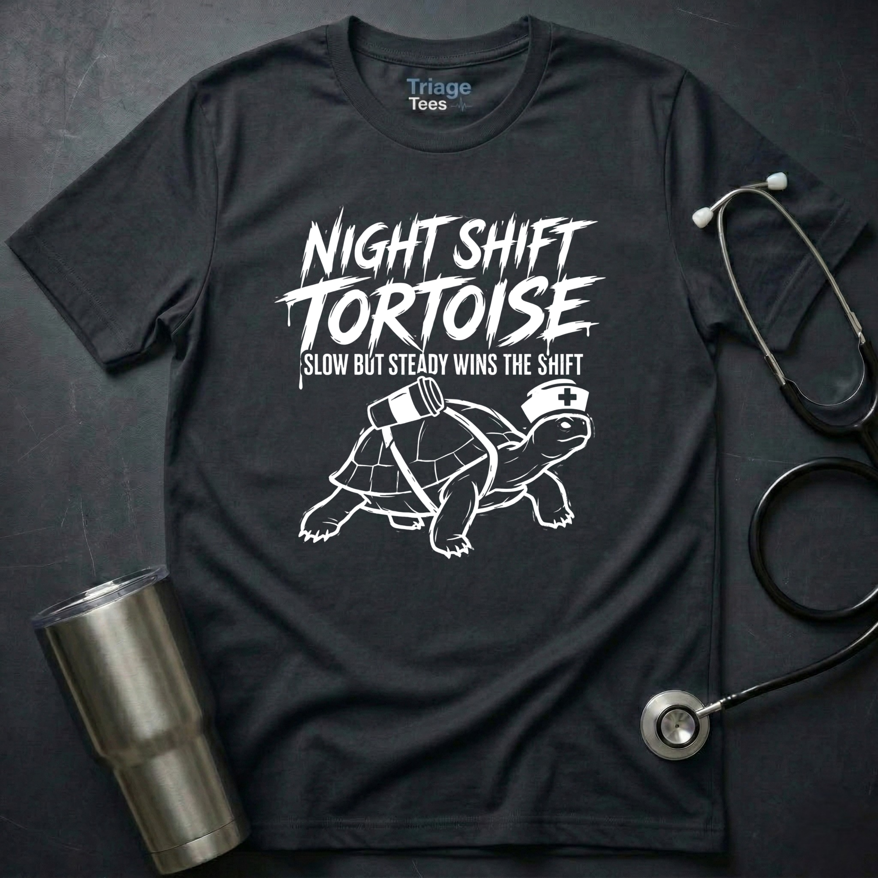 Tortoise Shift Nurse T-Shirt