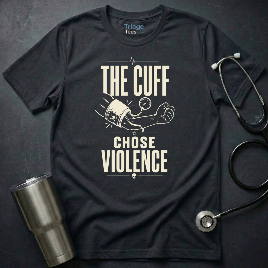 Cuff Nurse T Shirt