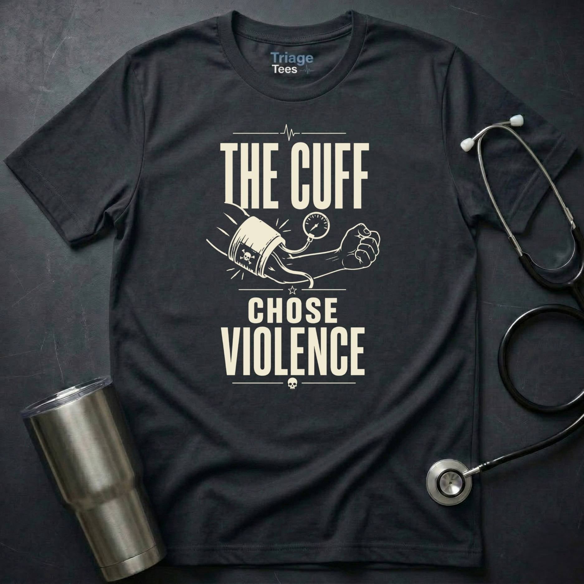 Cuff Nurse T Shirt