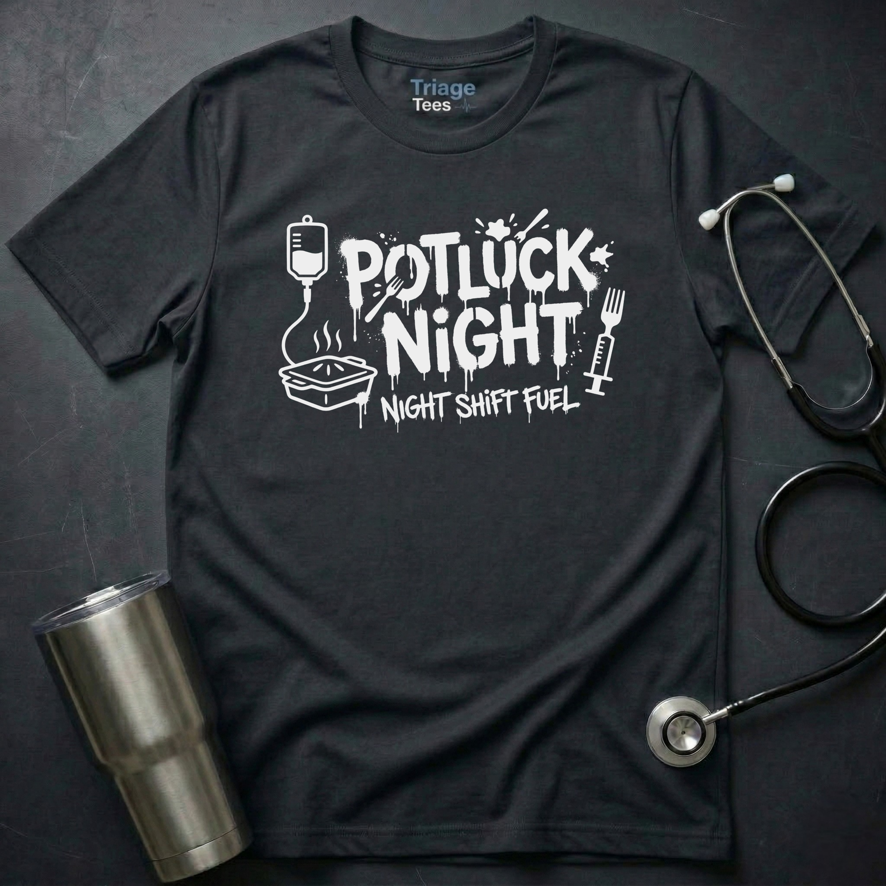 Potluck Night Nurse T-Shirt