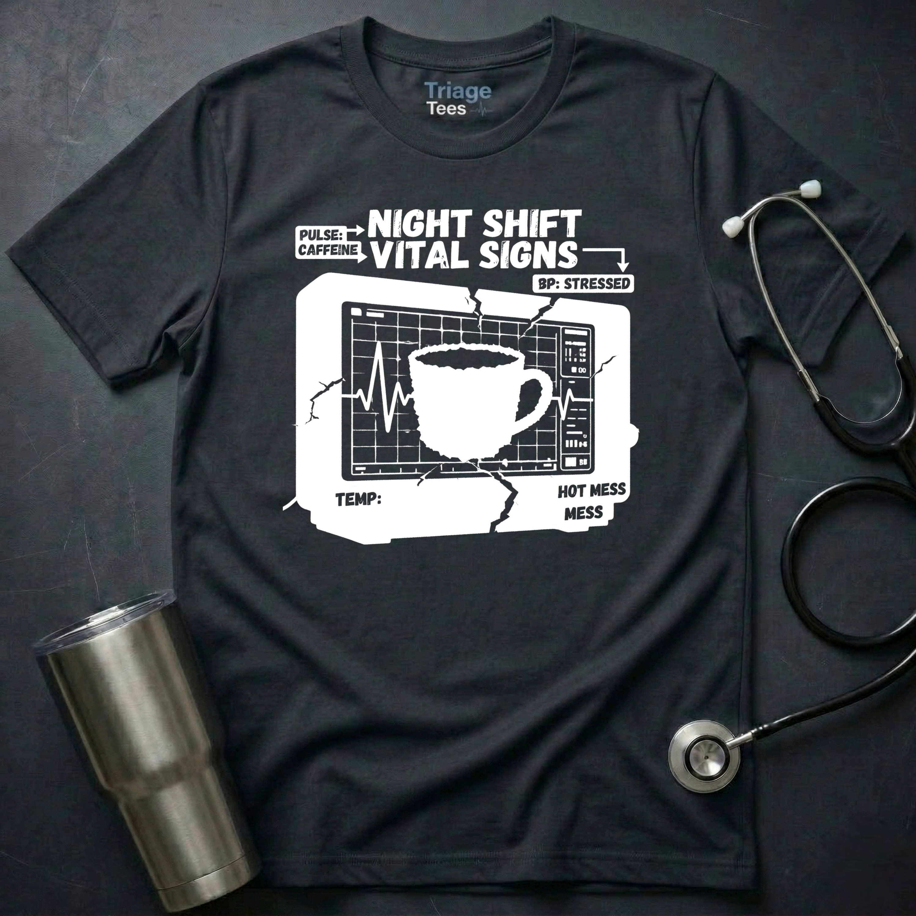 Vital Signs Nurse T-Shirt