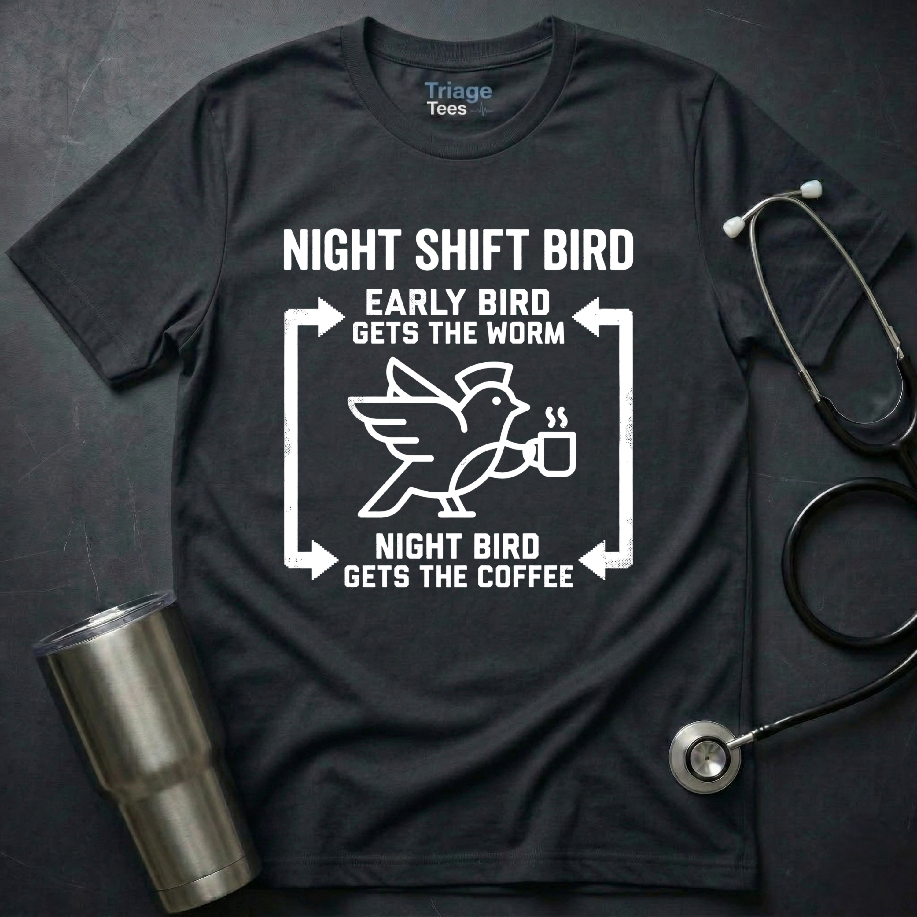 Night Bird Graphic Tee