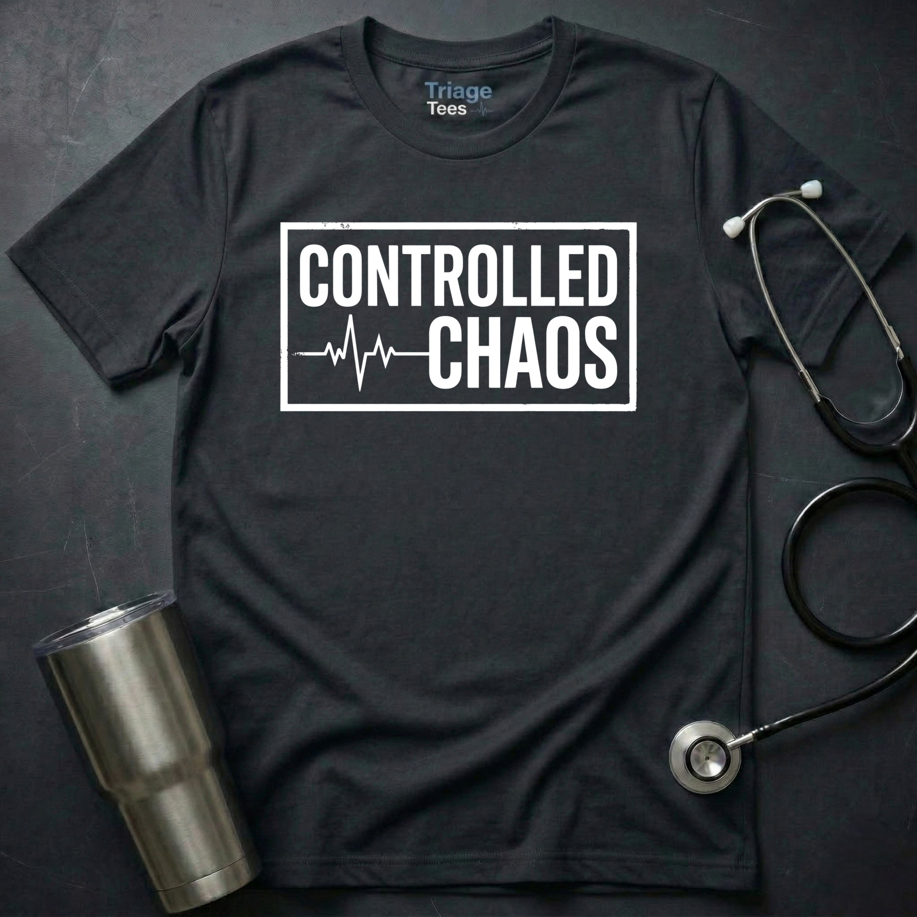 Controlled Chaos Nurse Shirt