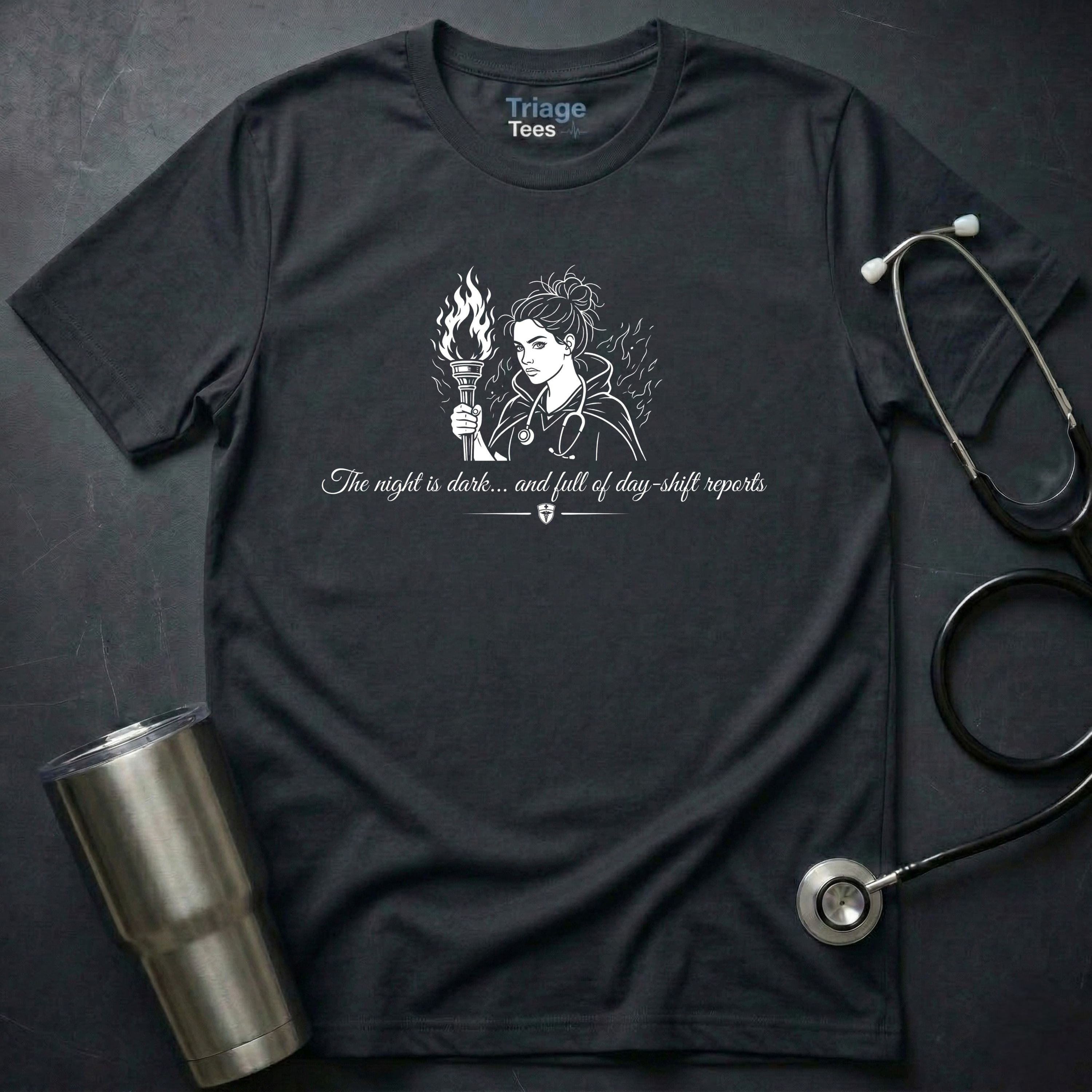 The Night Is Dark T-Shirt
