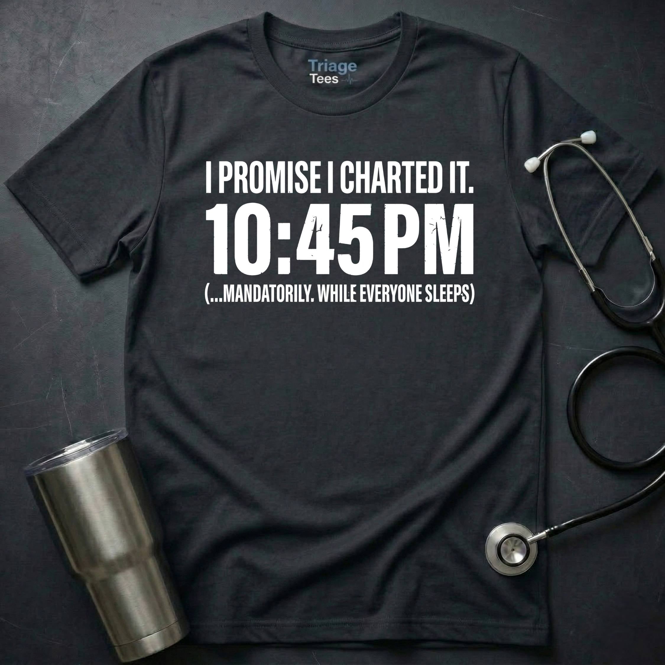 CHARTED IT T-SHIRT: