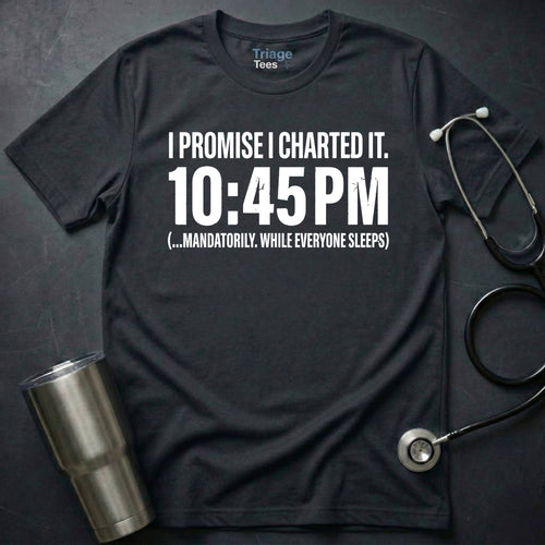 CHARTED IT T-SHIRT:
