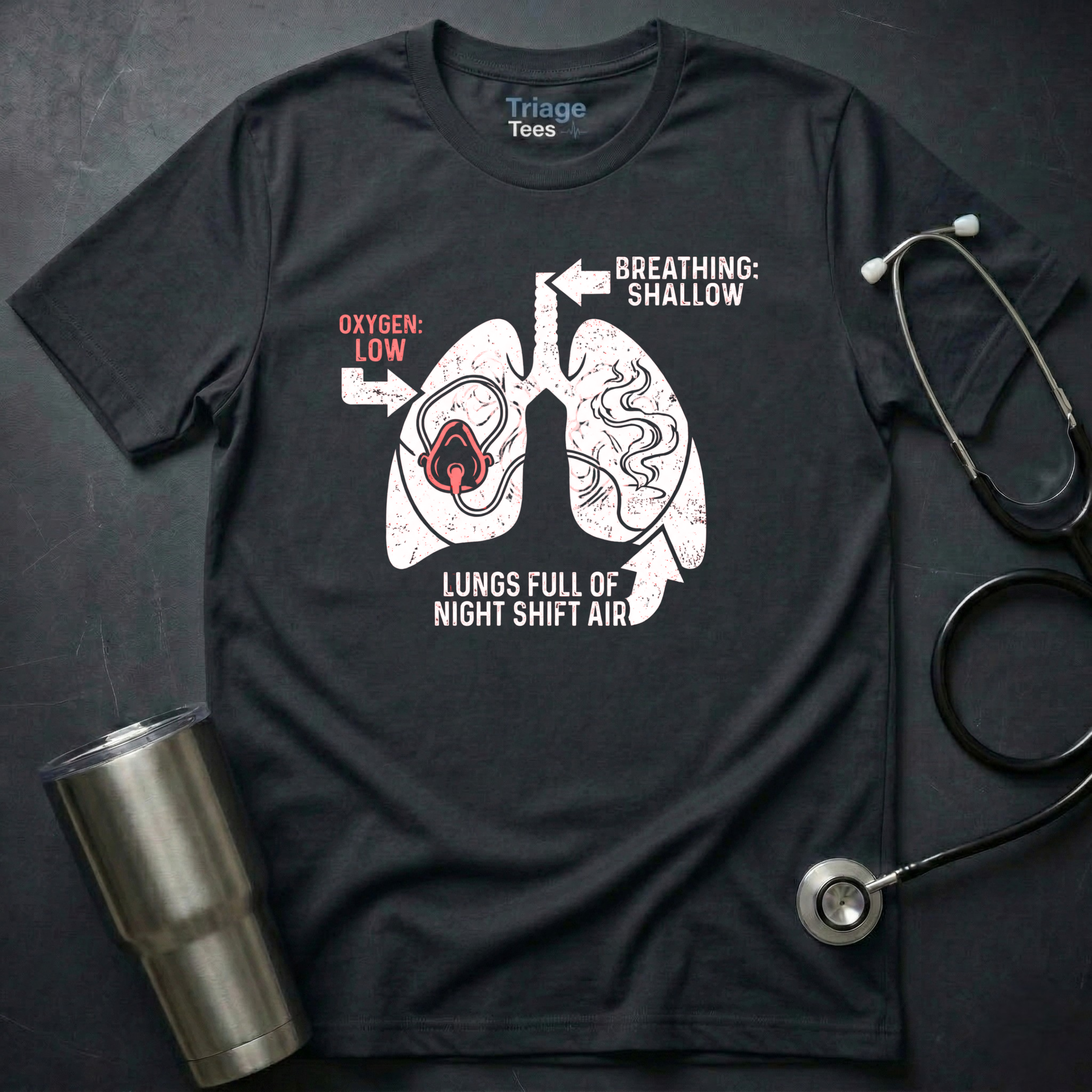 Lungs Full Graphic Tee