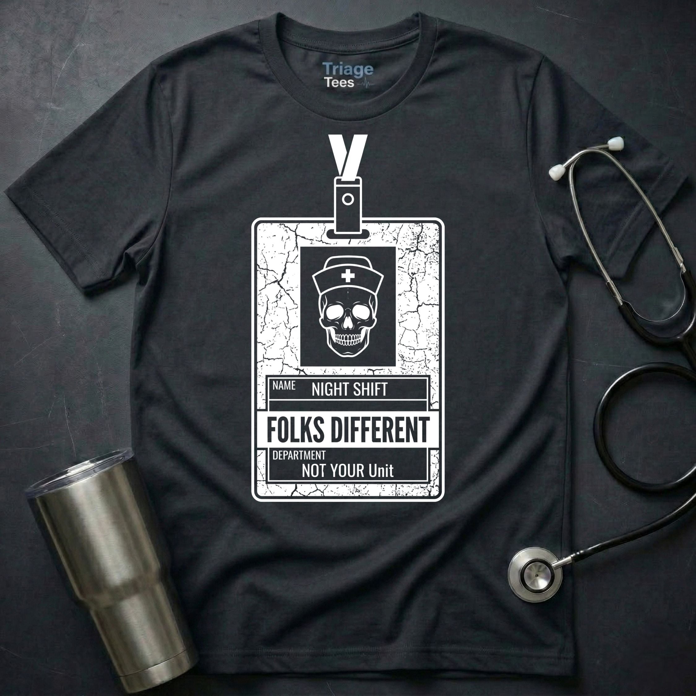 Folks Different Nurse T-Shirt