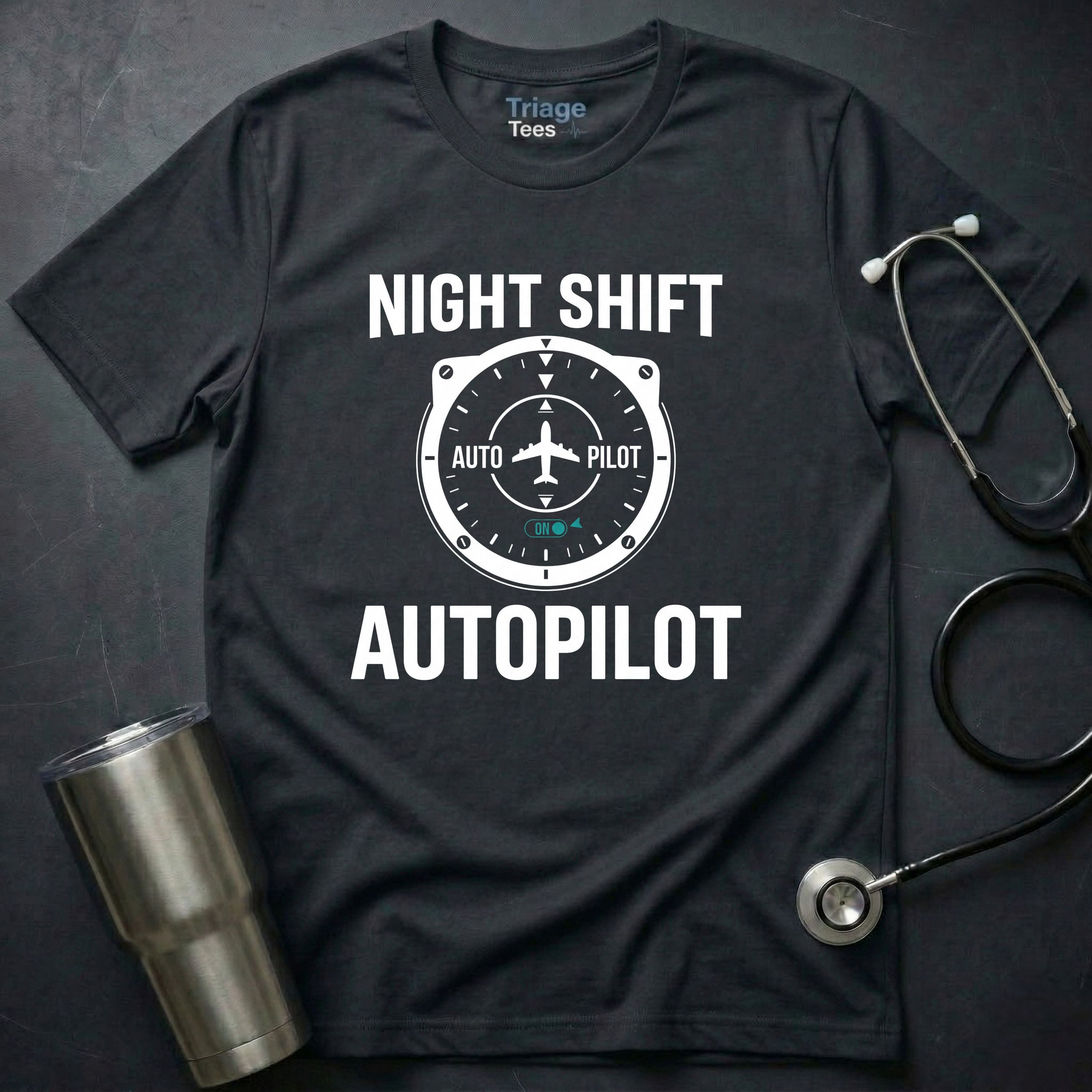Night Shift Autopilot T-Shirt