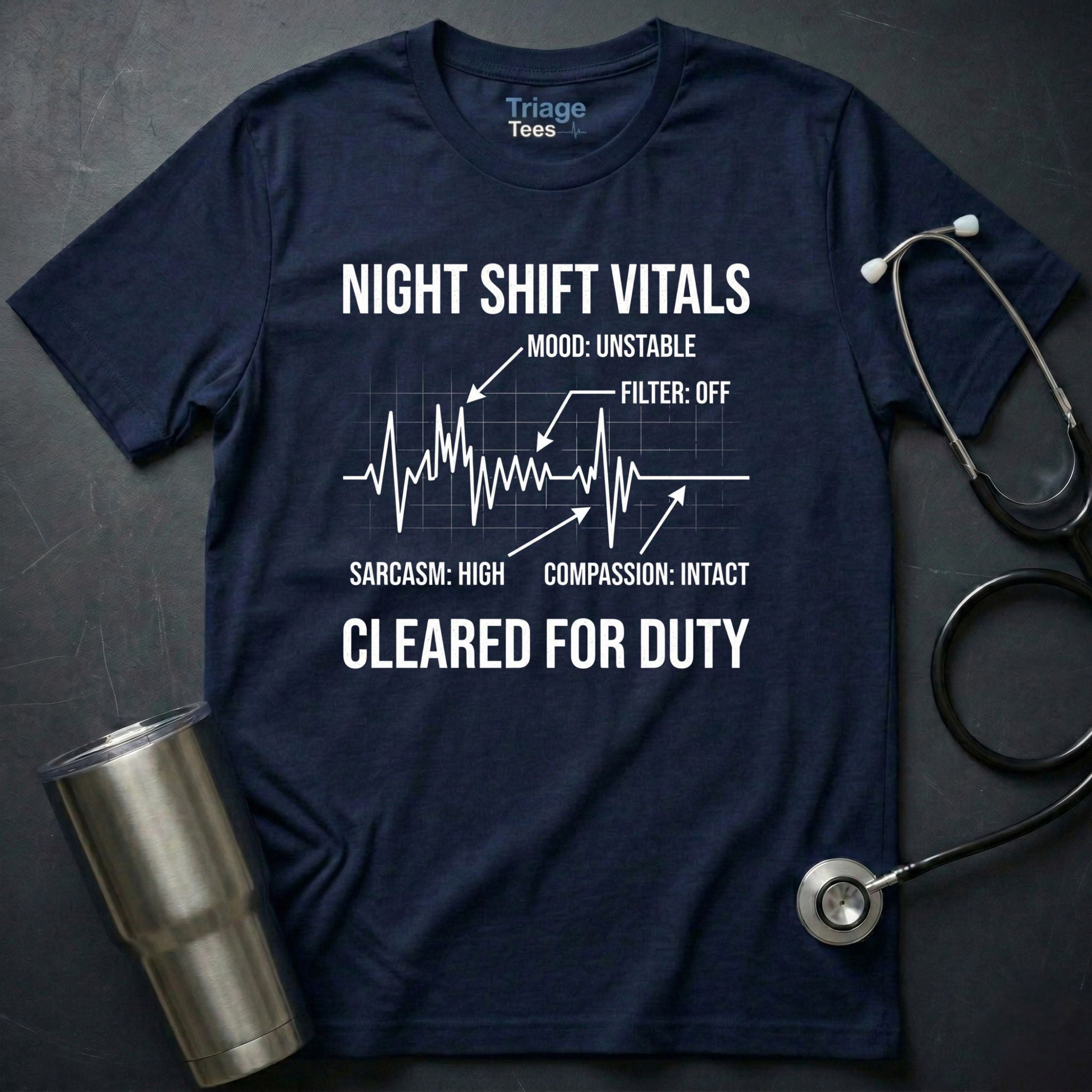 Night Shift Vitals T-Shirt