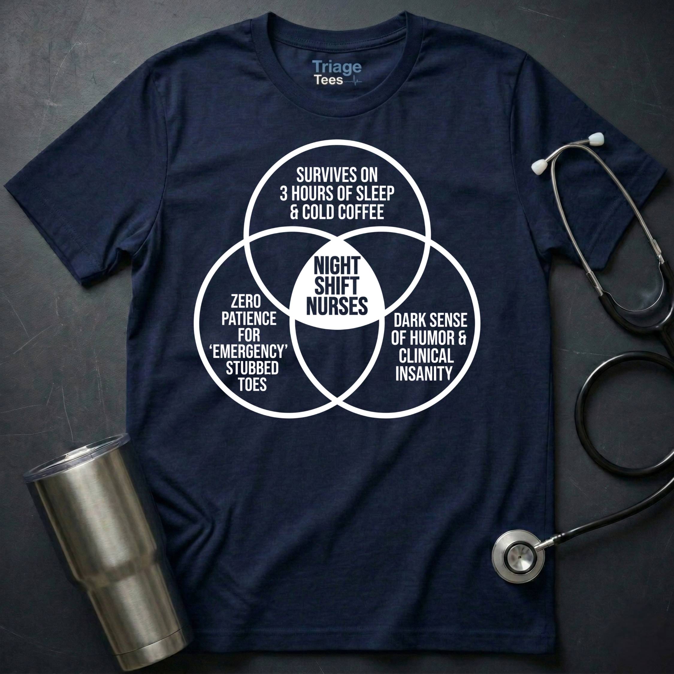 NURSE DIAGRAM T-SHIRT