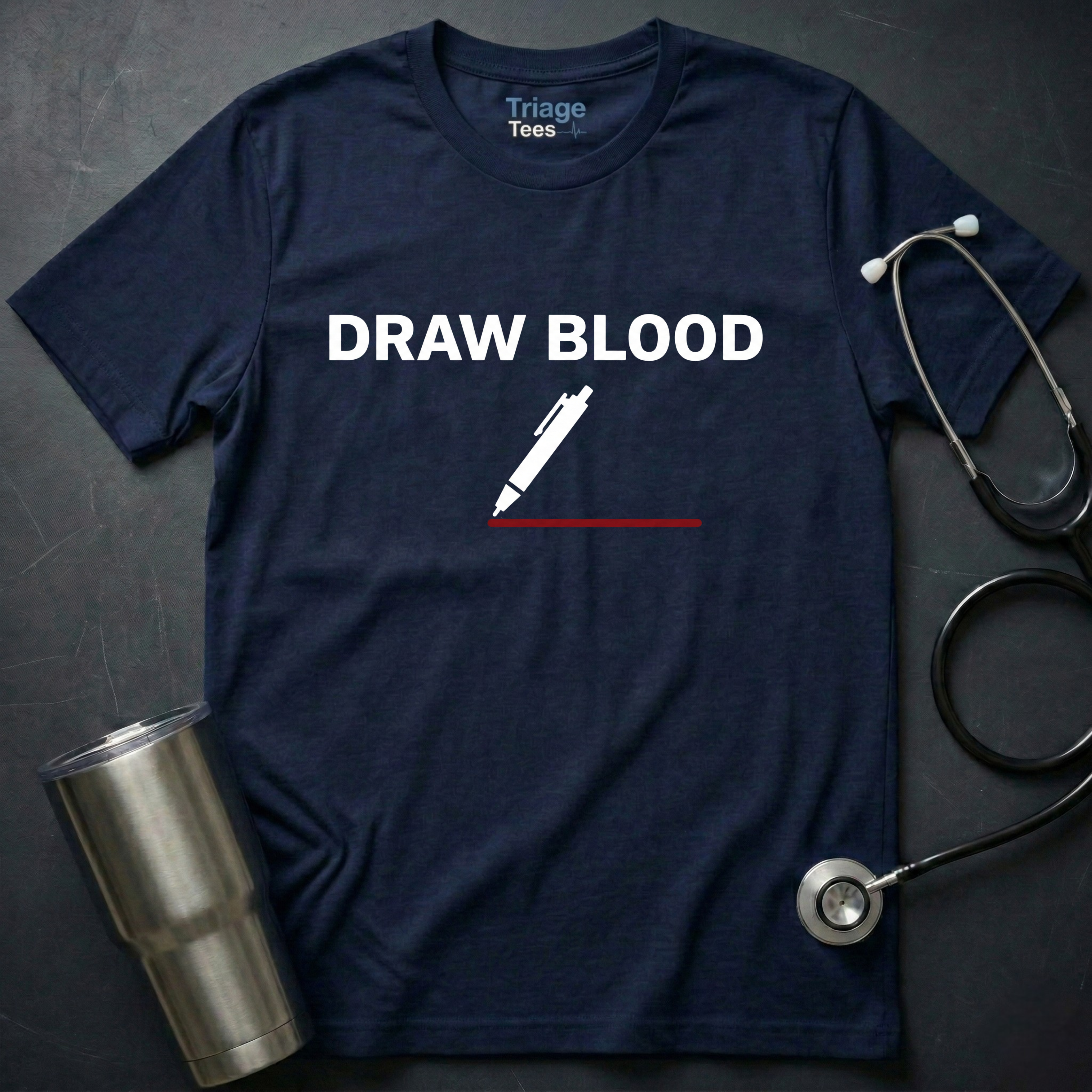Draw Blood Nurse T-Shirt