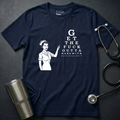 Eye Chart Nurse T-Shirt