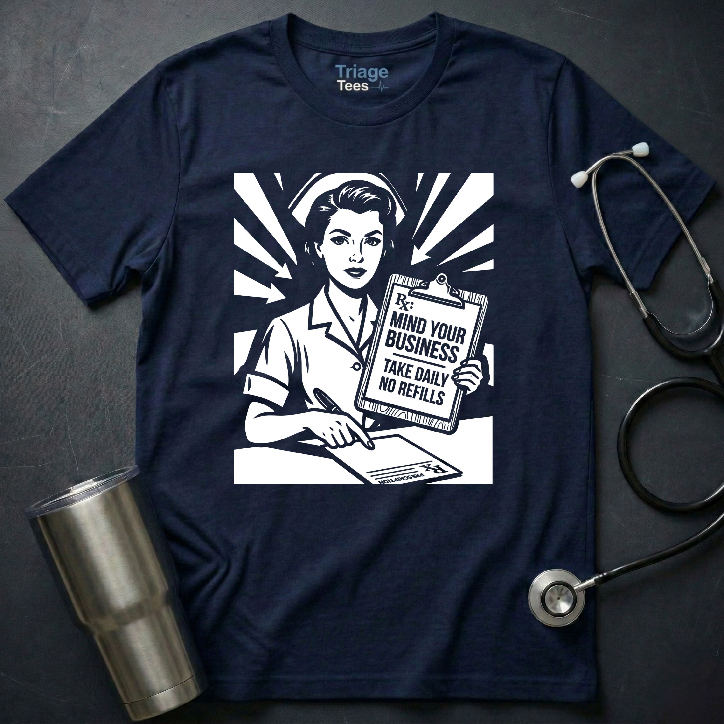 Mind Your Business Clipboard T-Shirt T-Shirt