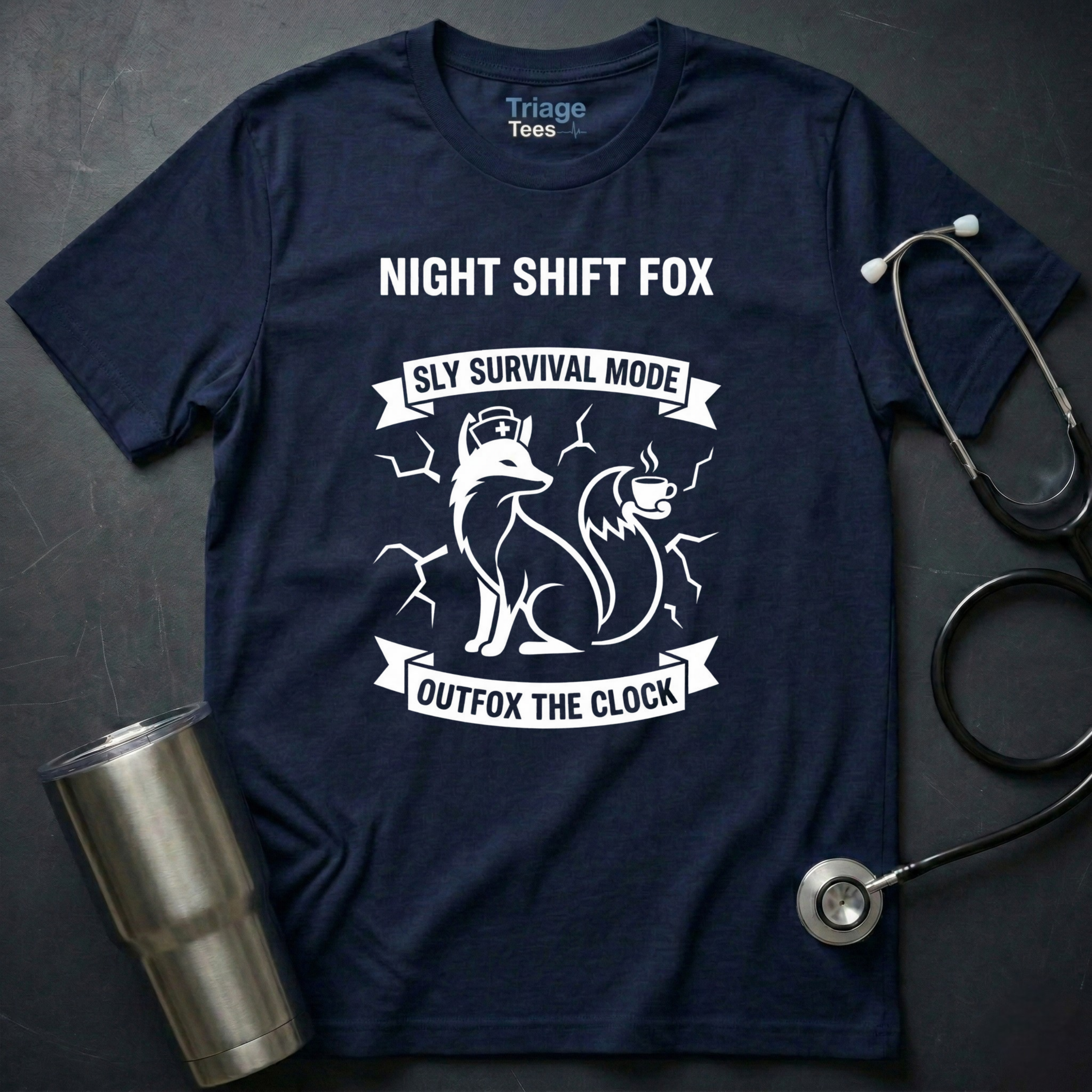 Night Shift Fox T-Shirt