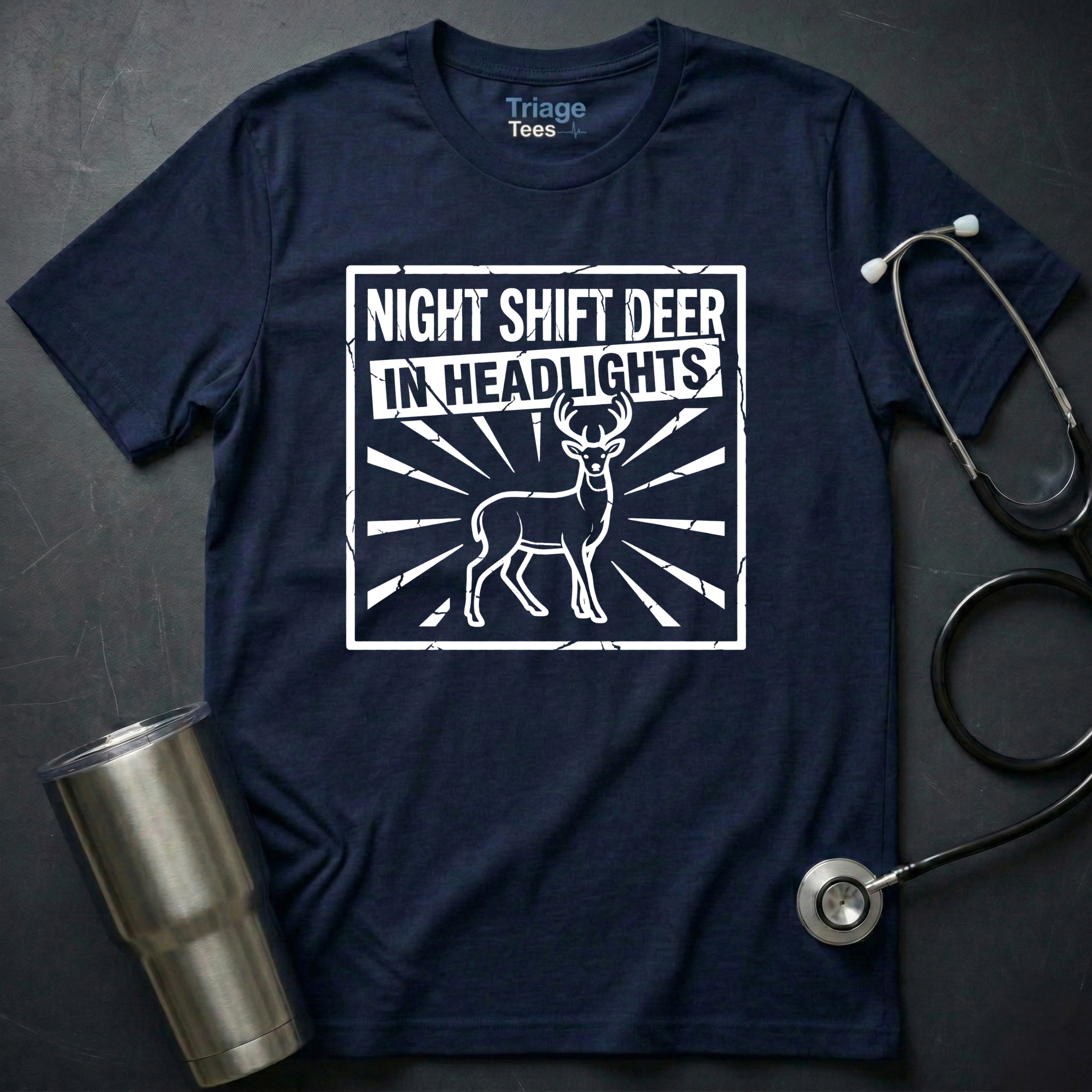 Night Shift Deer T-Shirt