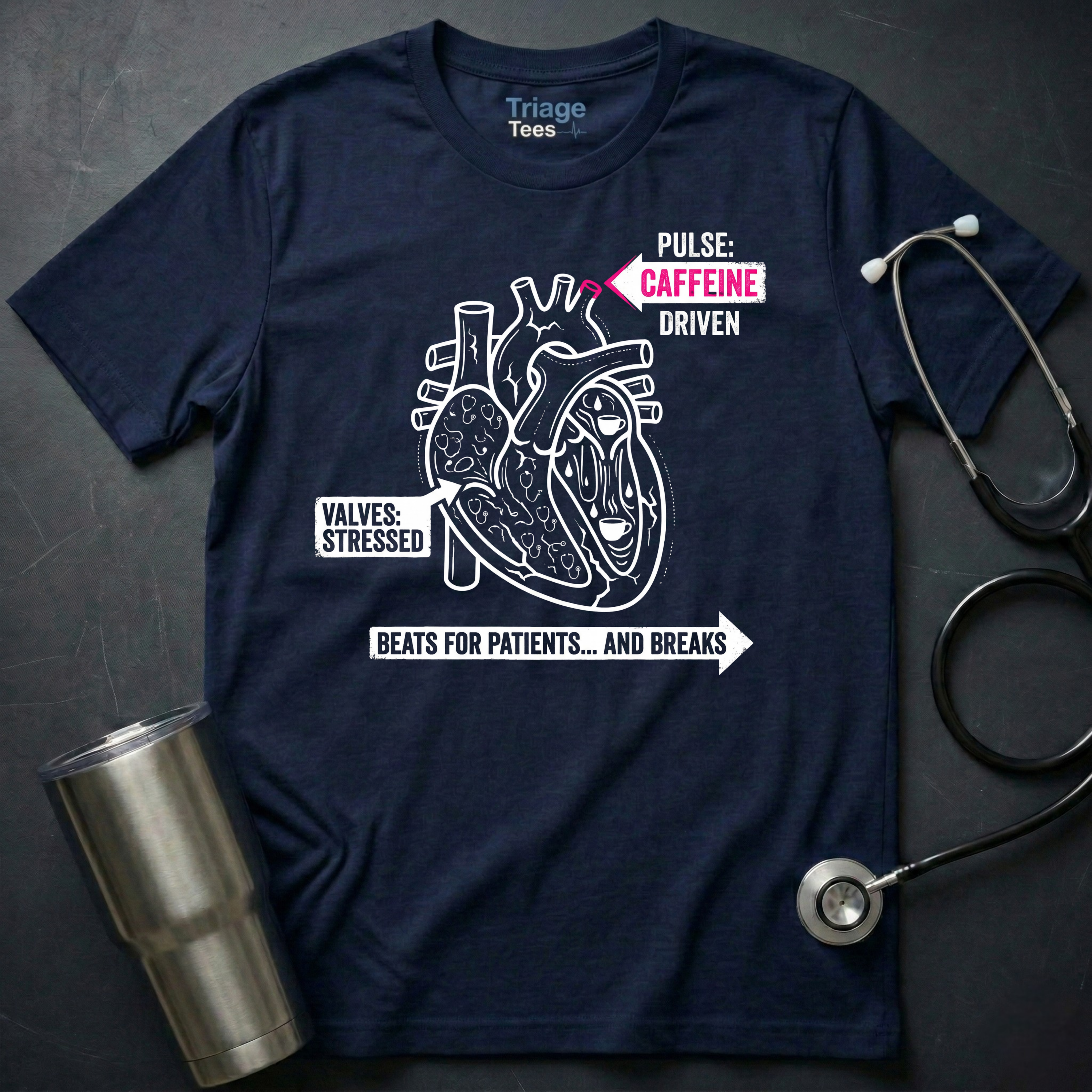 Caffeine Driven Nurse T-Shirt