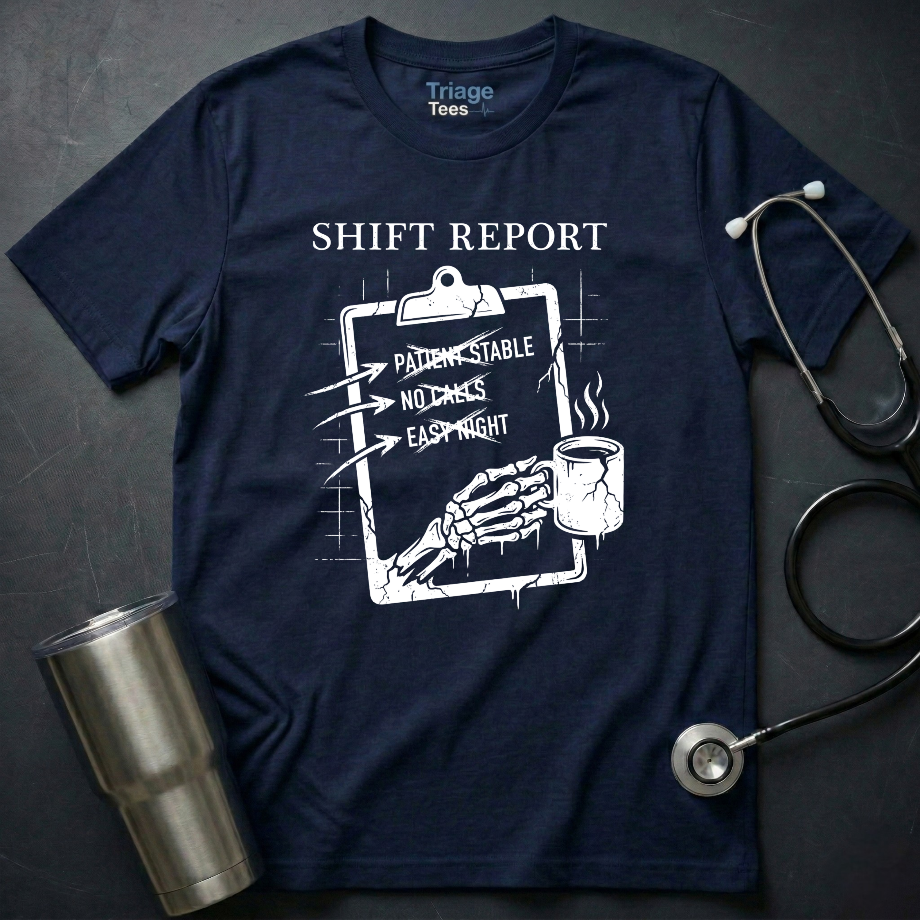 Shift Report Nurse T-Shirt