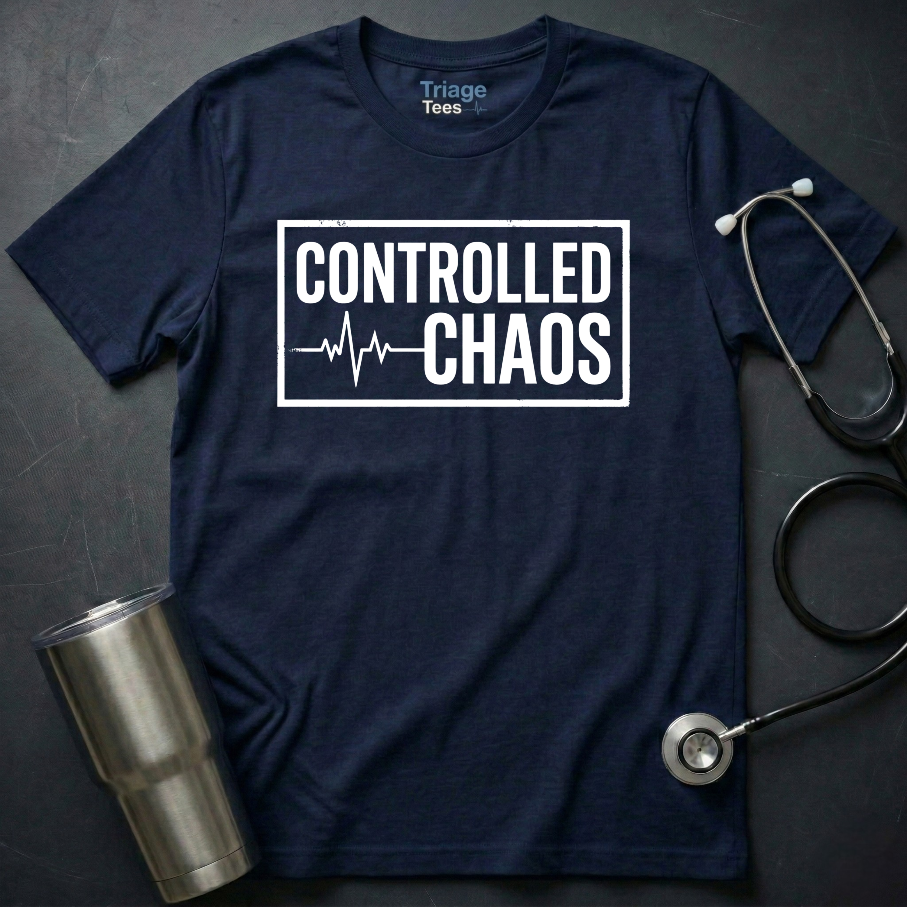 Controlled Chaos Nurse Shirt
