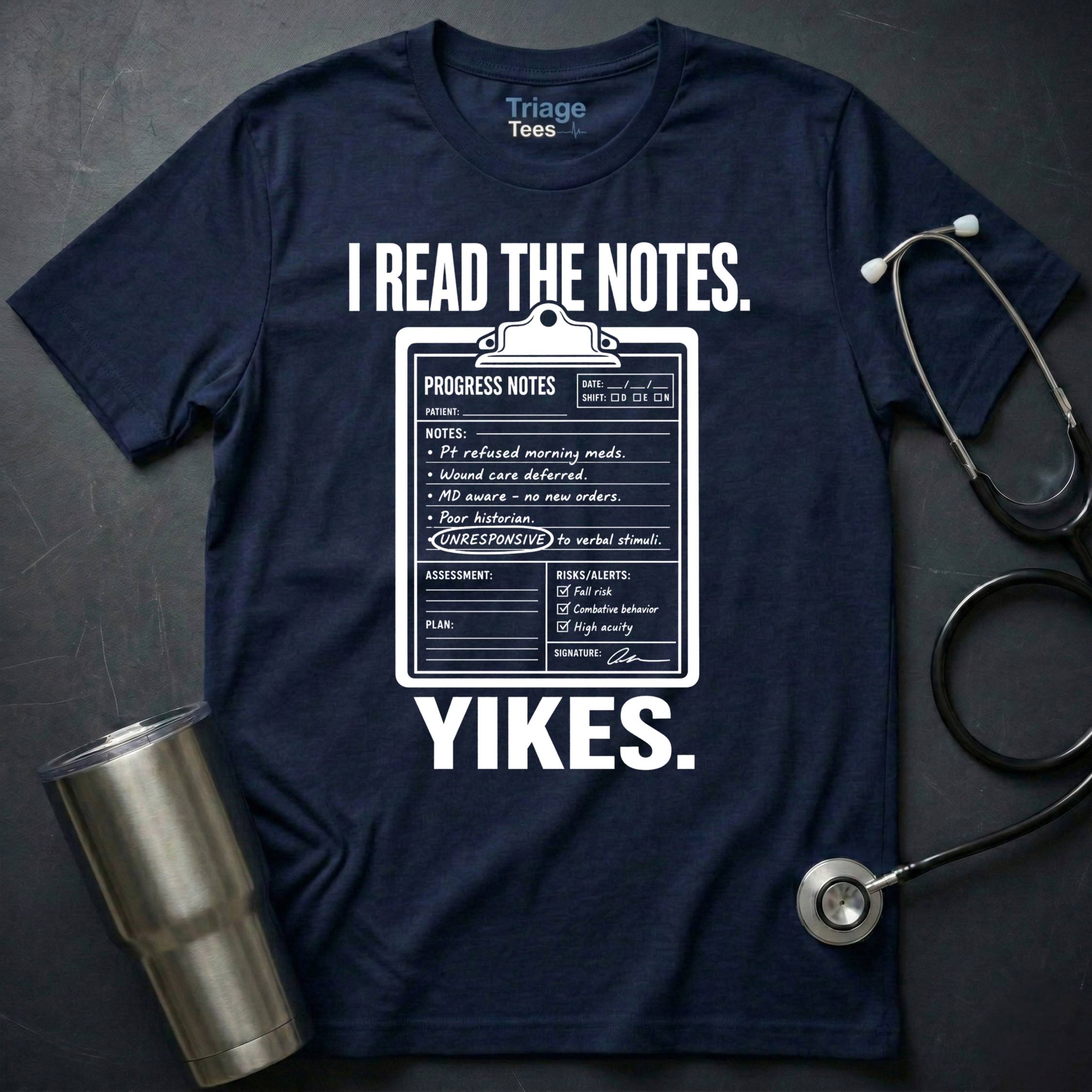 Read The Notes T-Shirt